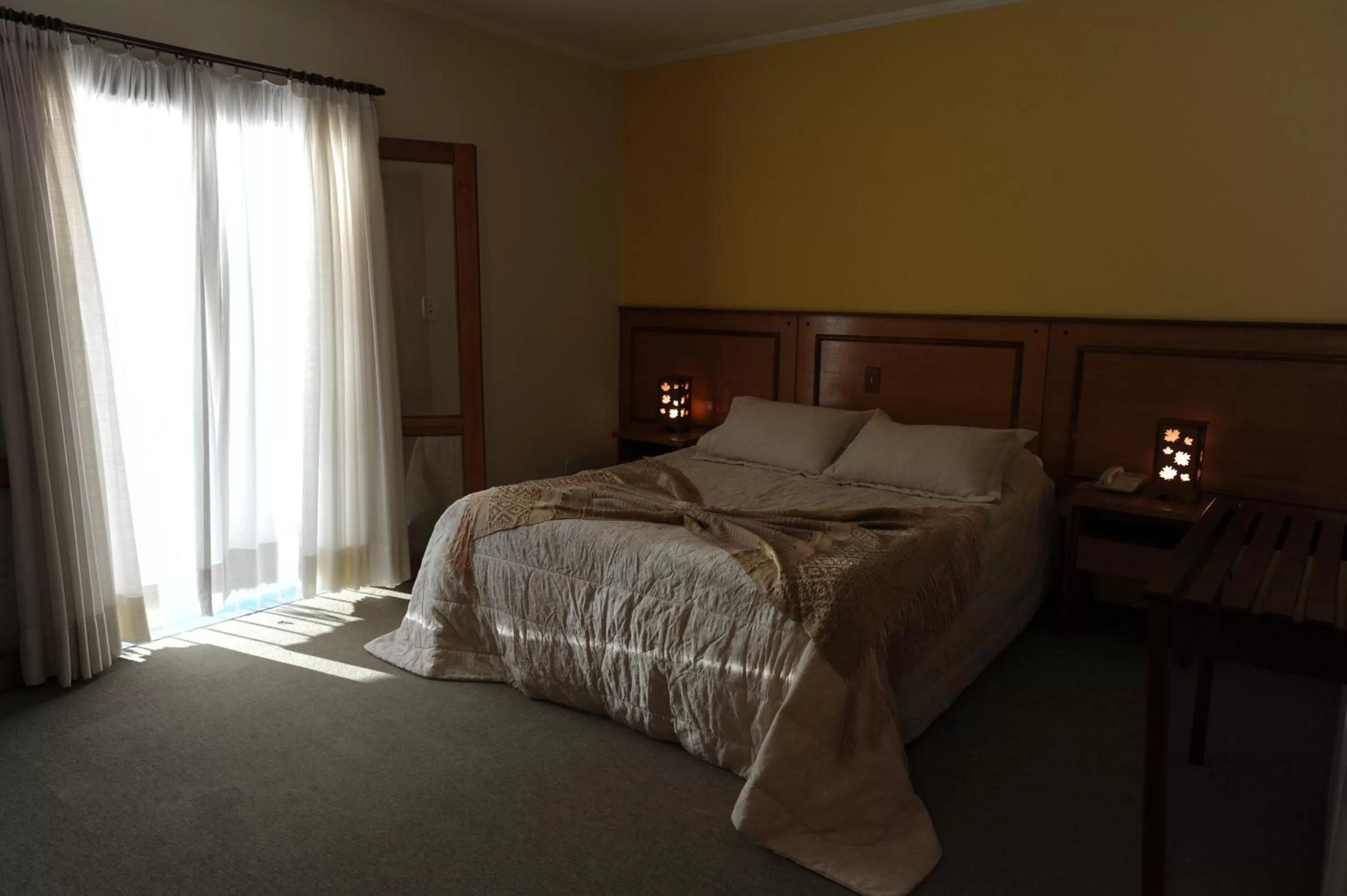 Bed in Pousada Alto D'ouro