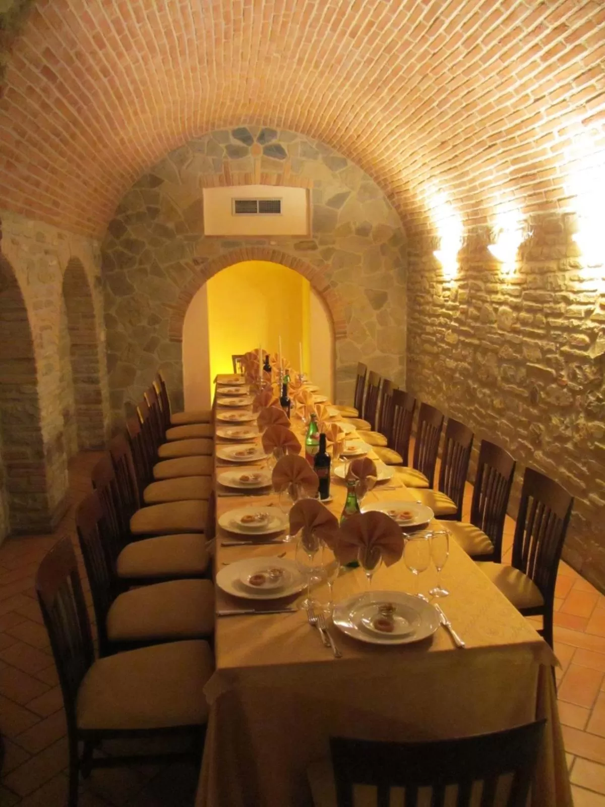 Dining area in Palazzo dei Poeti