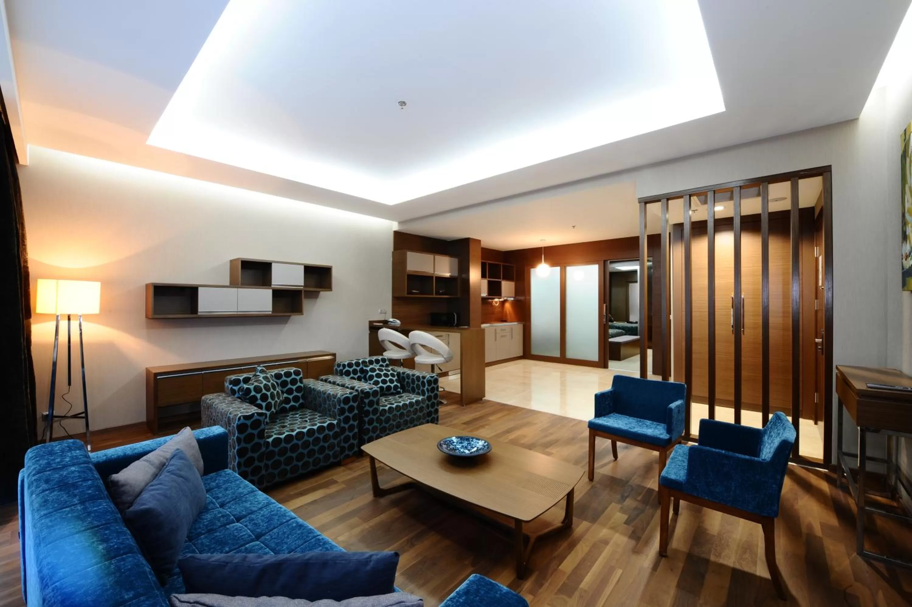 Living room in Ramada by Wyndham Podgorica