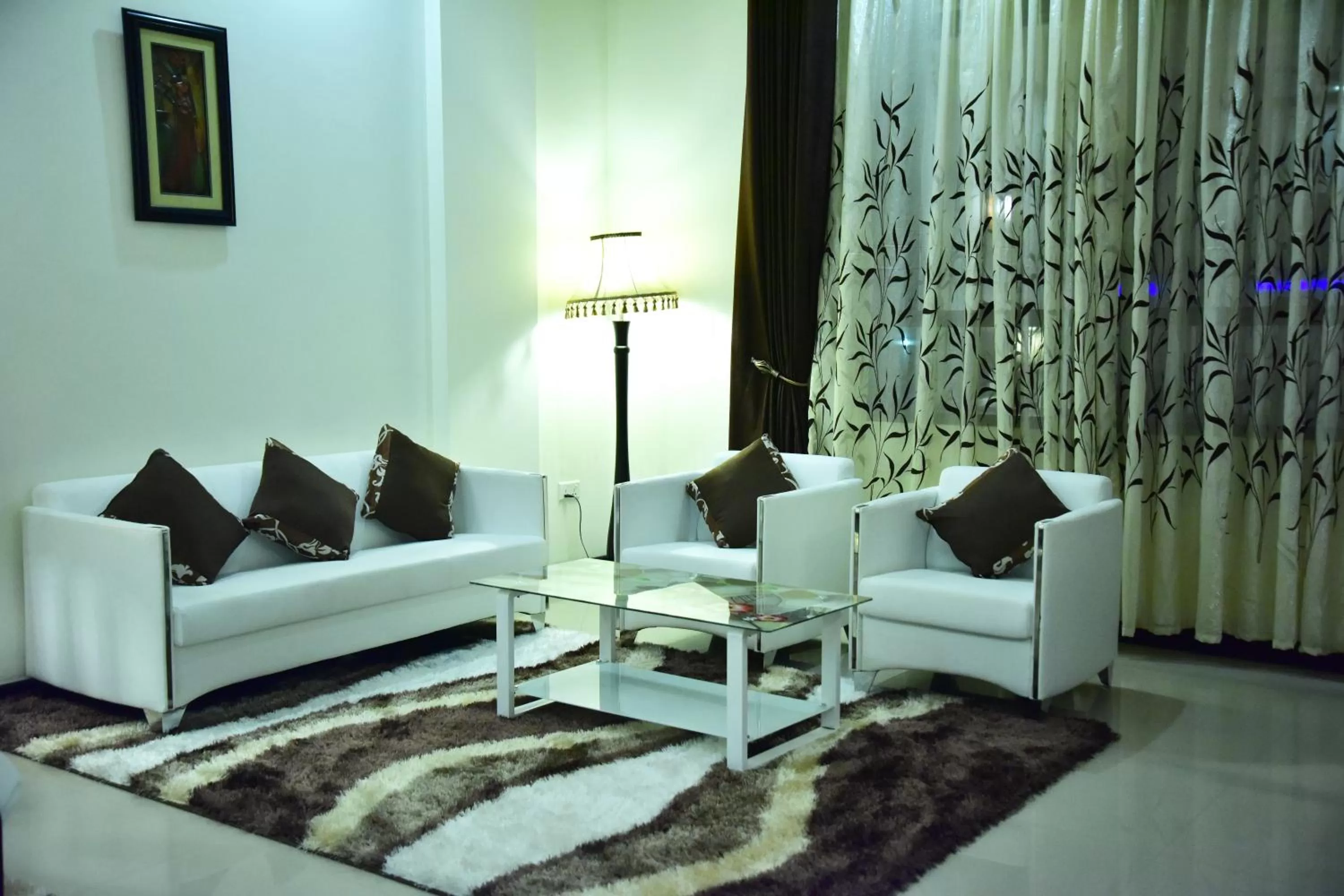 Living room in Hotel Blue Sapphire