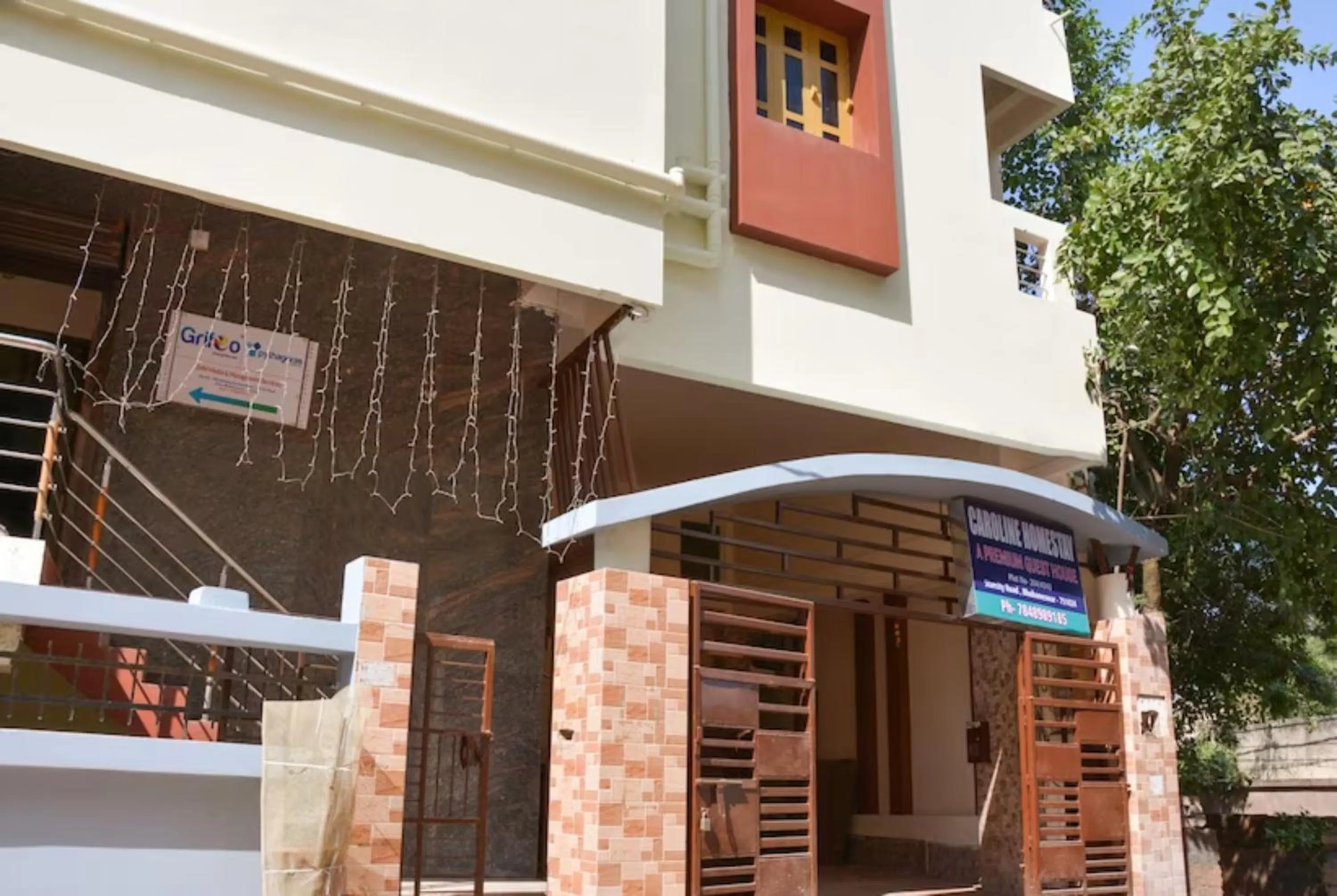 Property building in Goroomgo Caroline Homestay Bhubaneswar