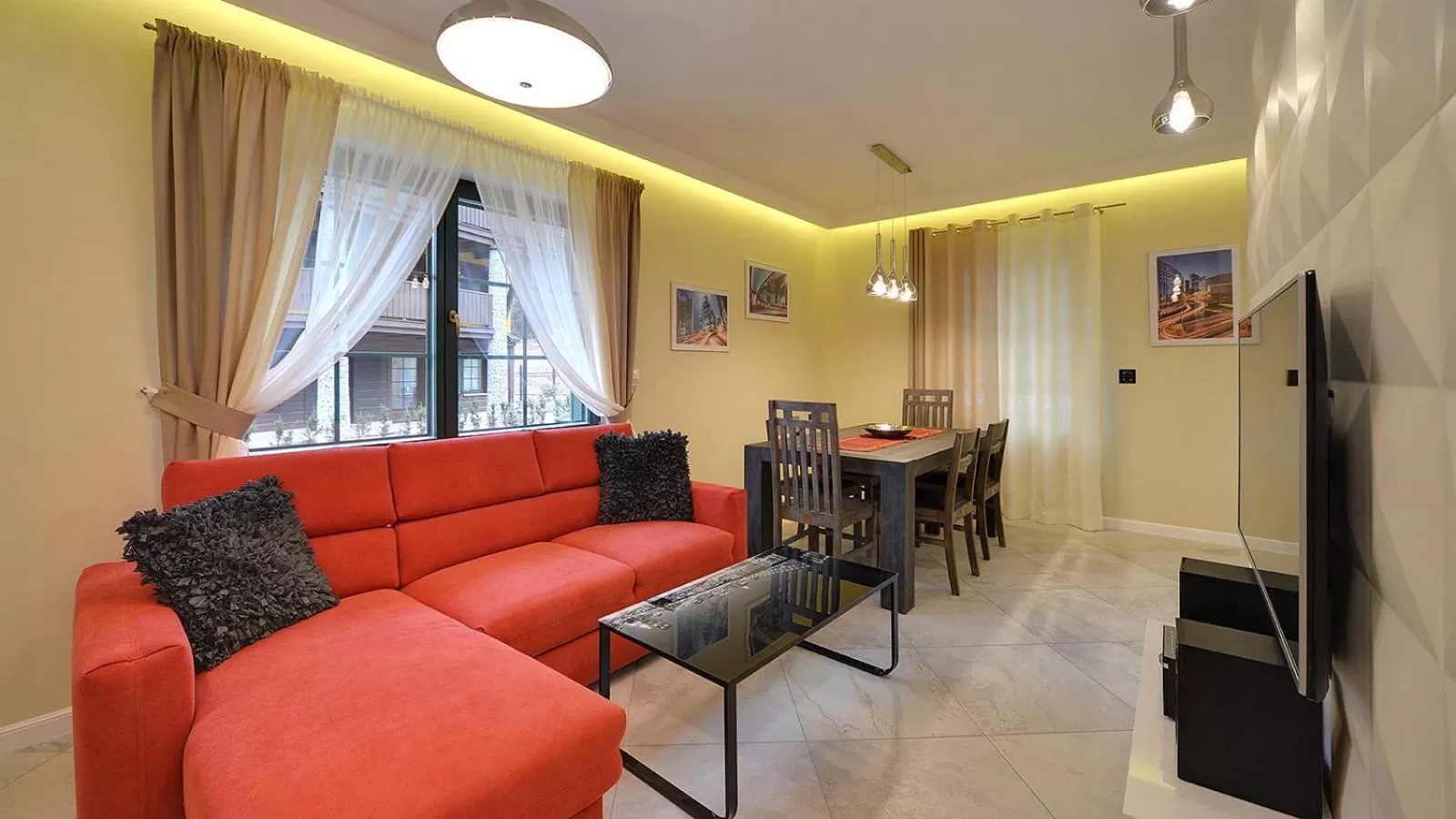 Classic One-Bedroom Apartment with Balcony in Norweska Dolina Family&Pet-friendly Resort