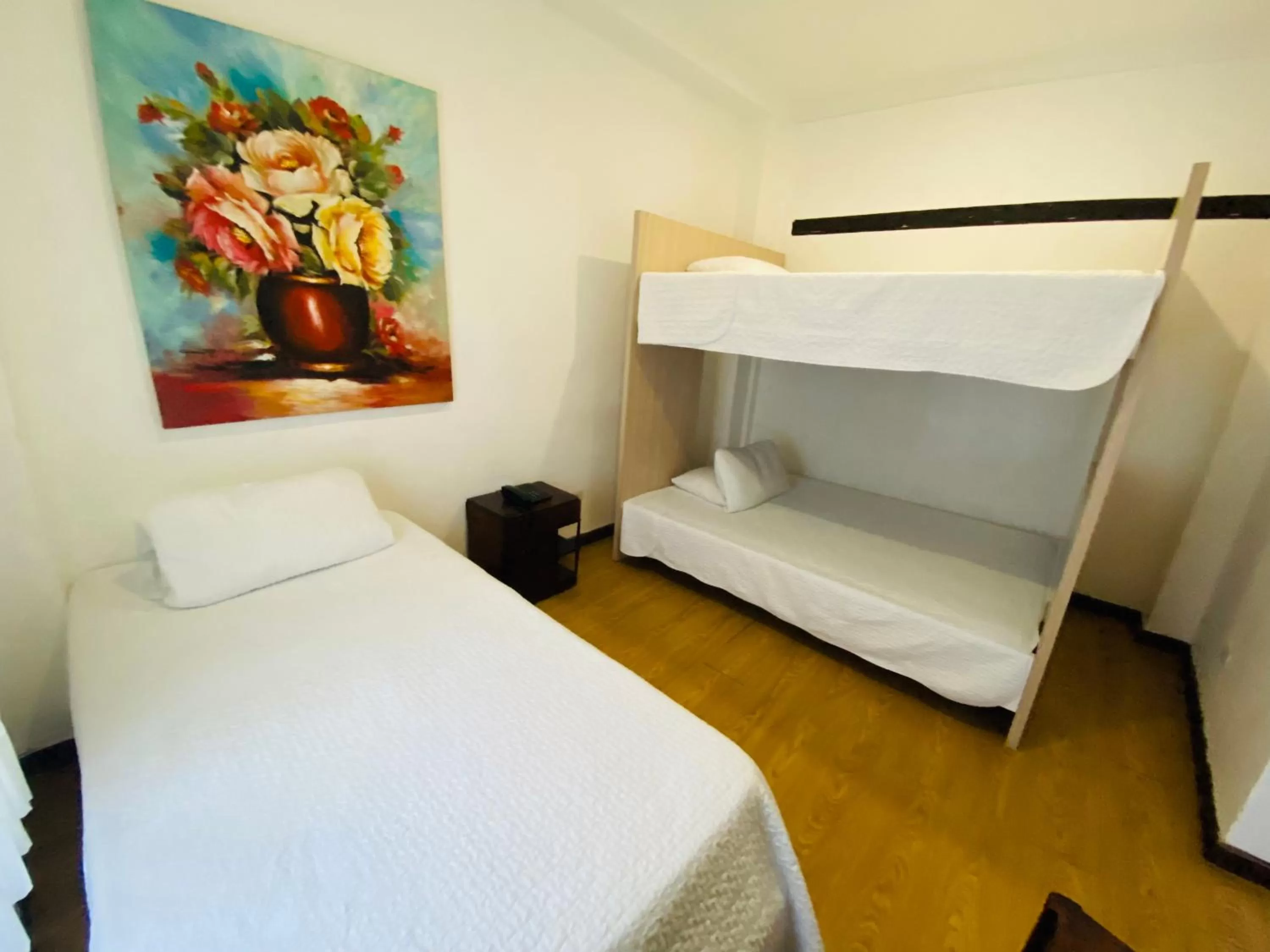 Bed in Hotel Terraza San Antonio