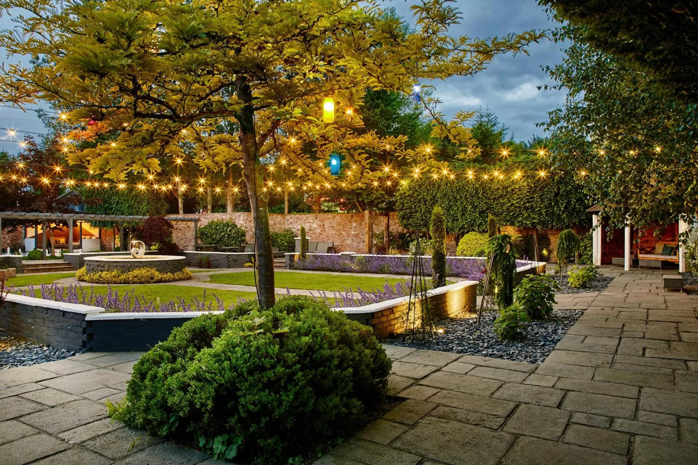 Garden view in Lion Quays Resort