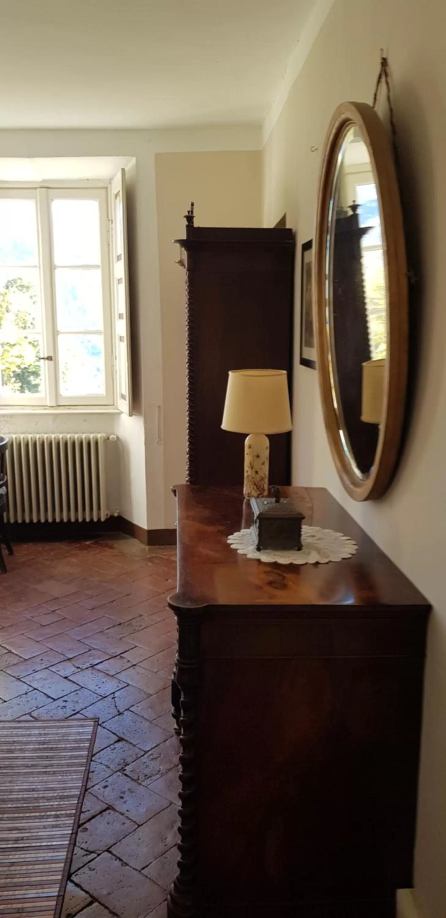 Bedroom in Villa Corti