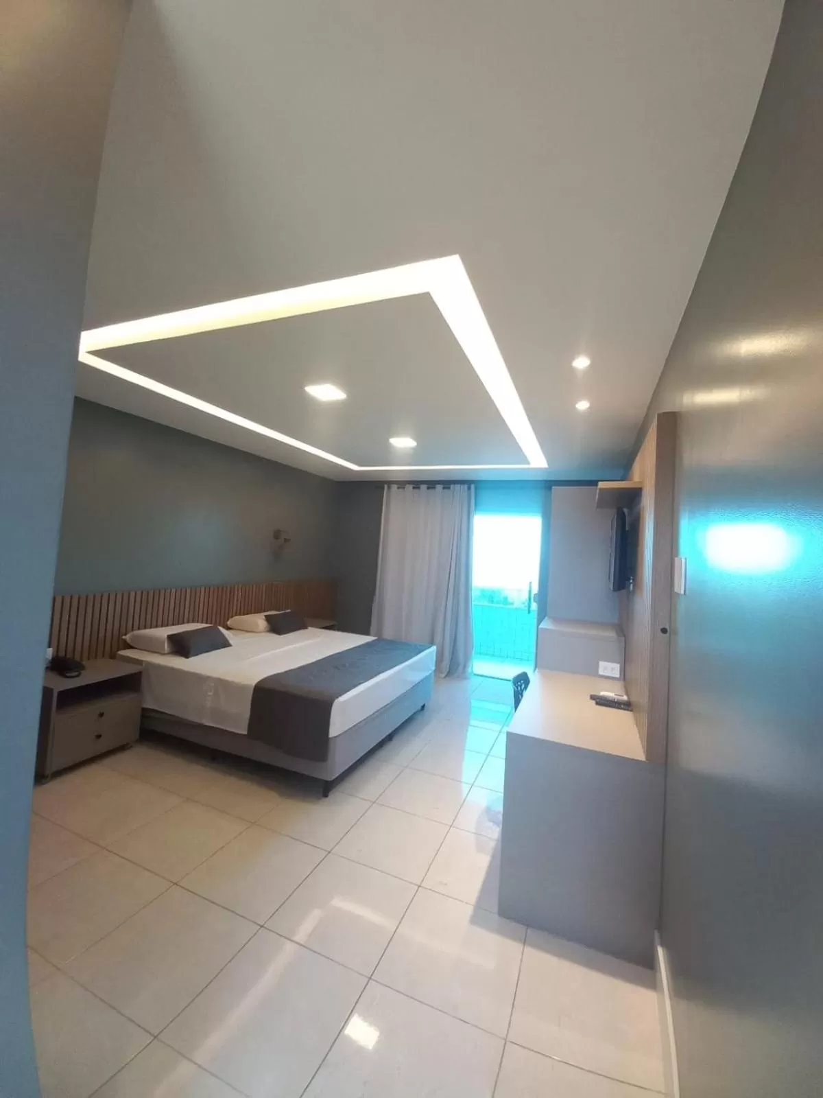 Bed in Hotel Adventure São Luís