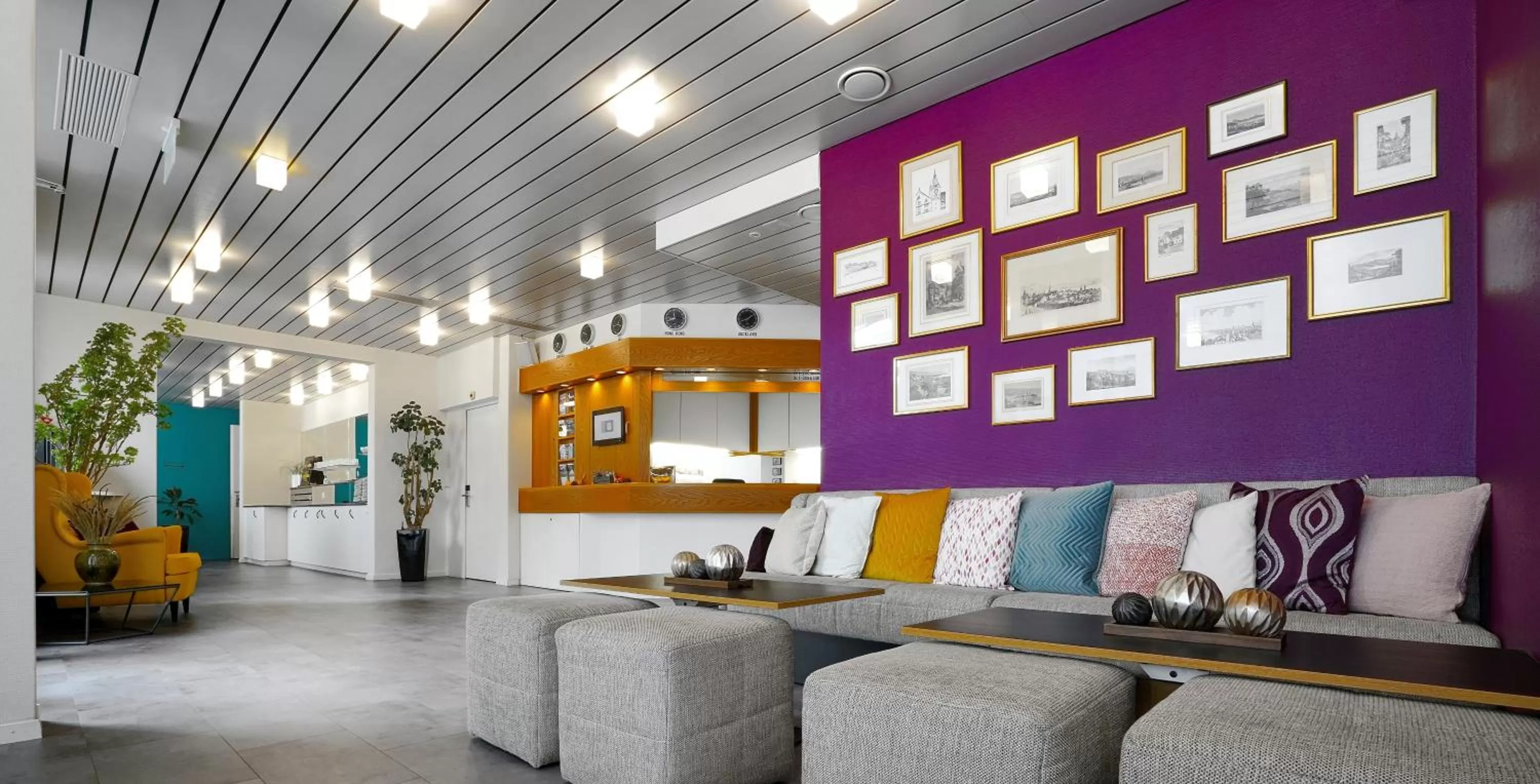 Lobby or reception in Hotel Zugertor