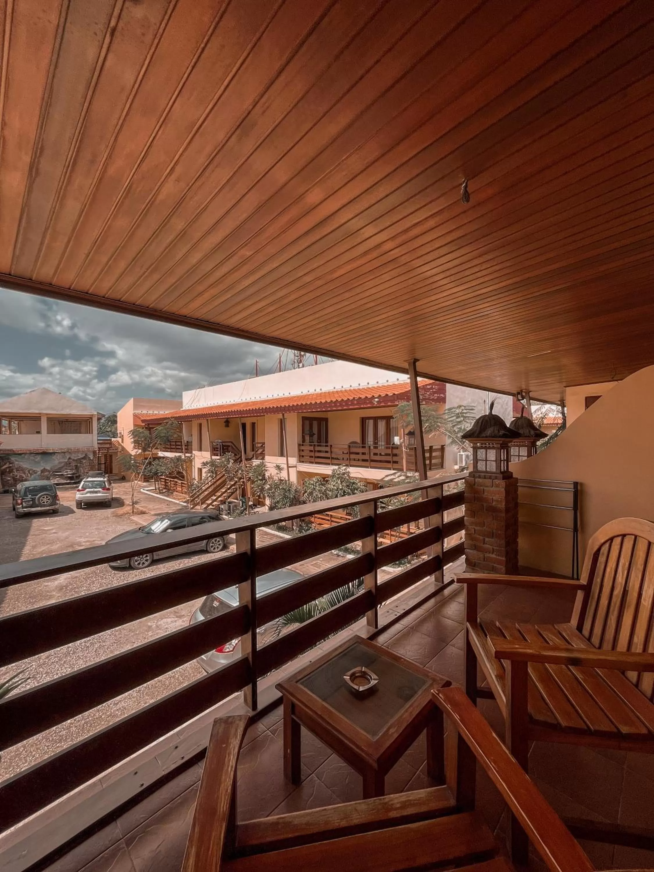 Patio in Arbiru Beach Resort