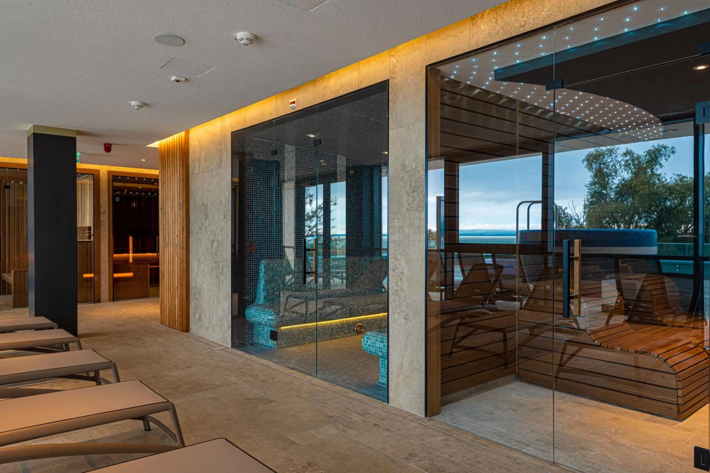 Sauna in Hotel Helikon, Keszthely