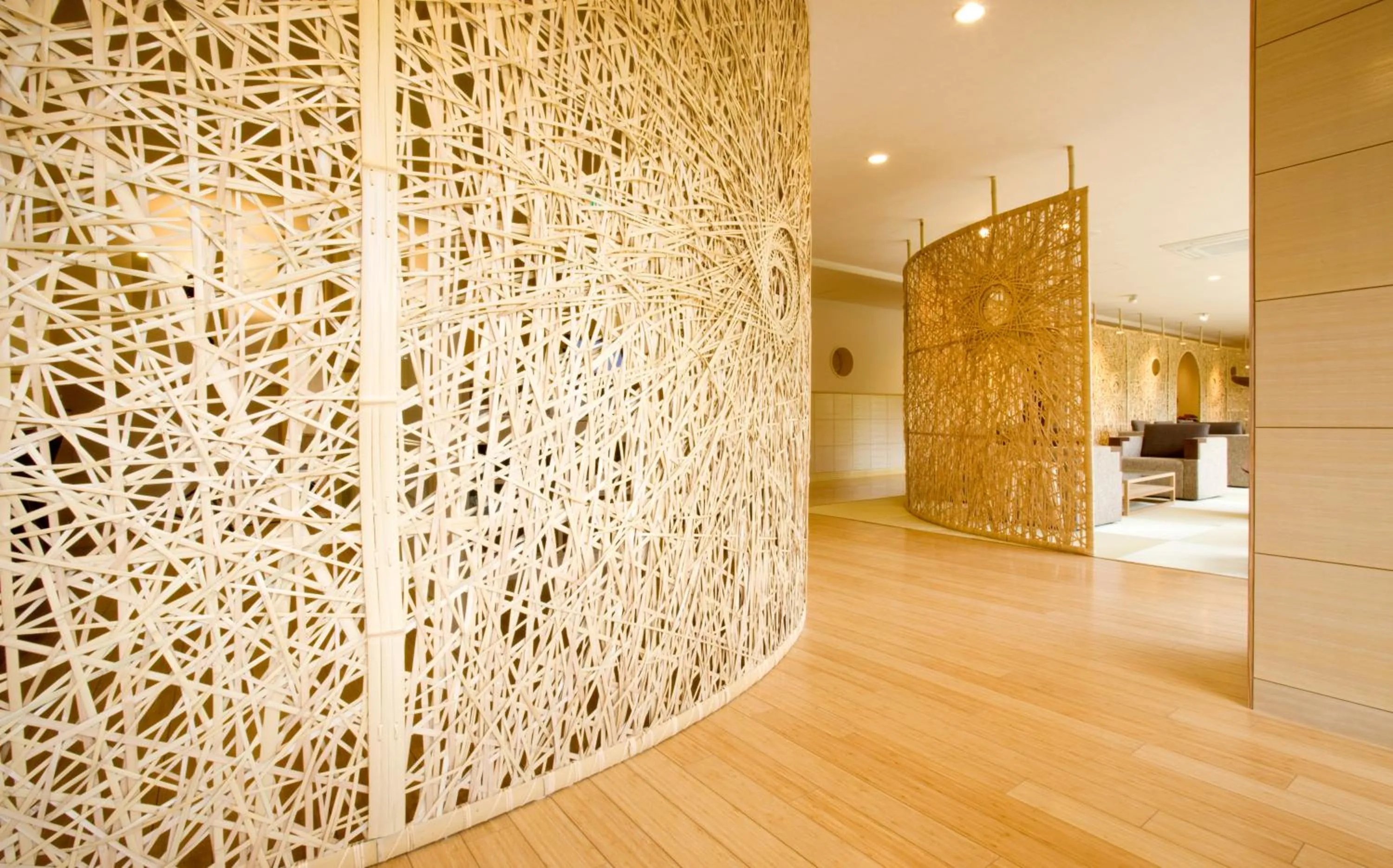 Lobby or reception in Hana Beppu