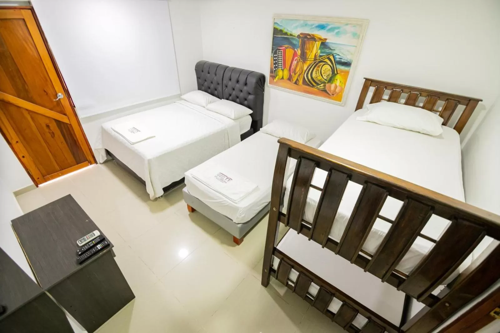 Bed in Hotel La Casona de Getsemani