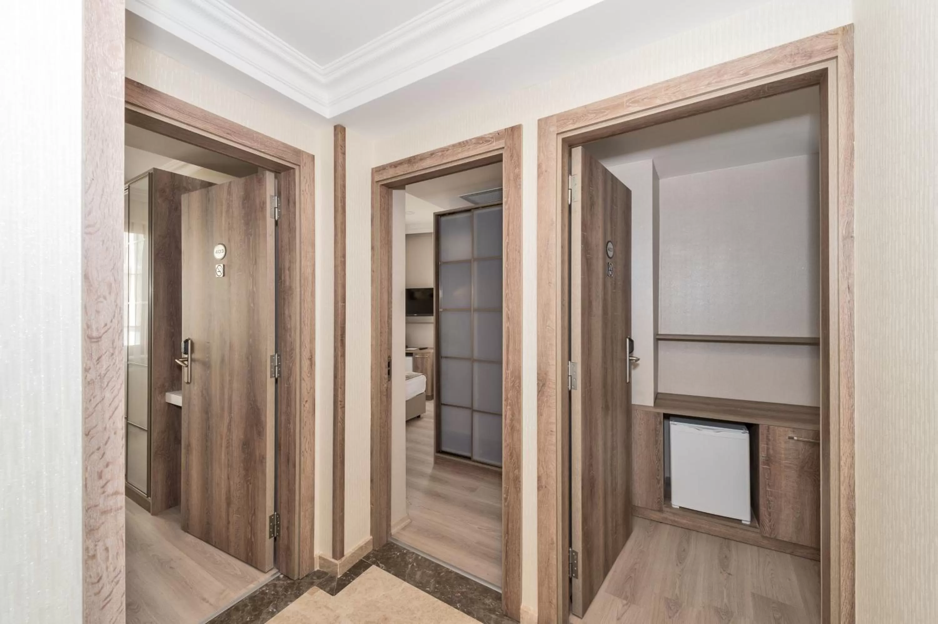 Bed in Alphonse Hotel