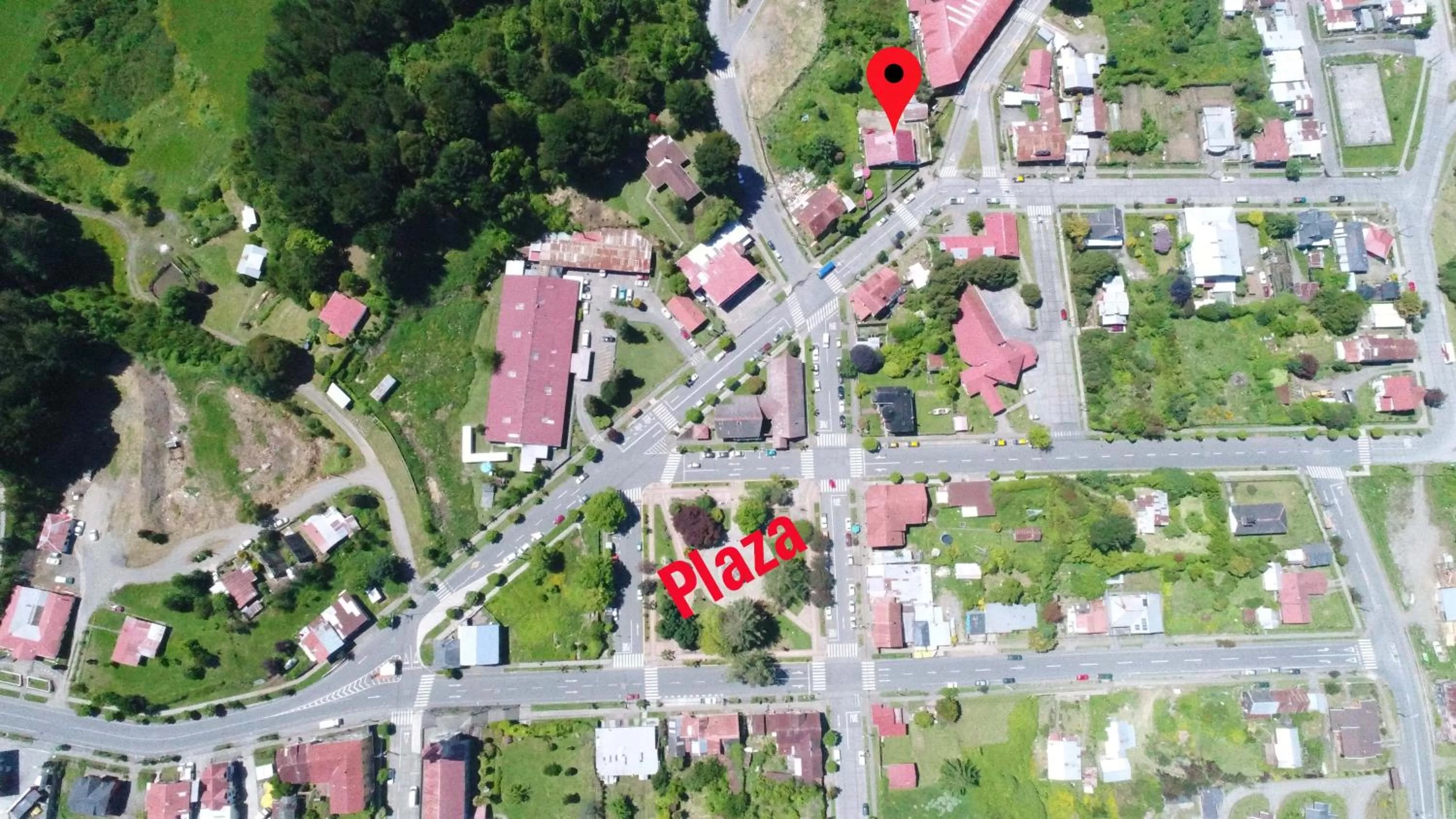 Bird's eye view, Bird's-eye View in Hostal Triwe