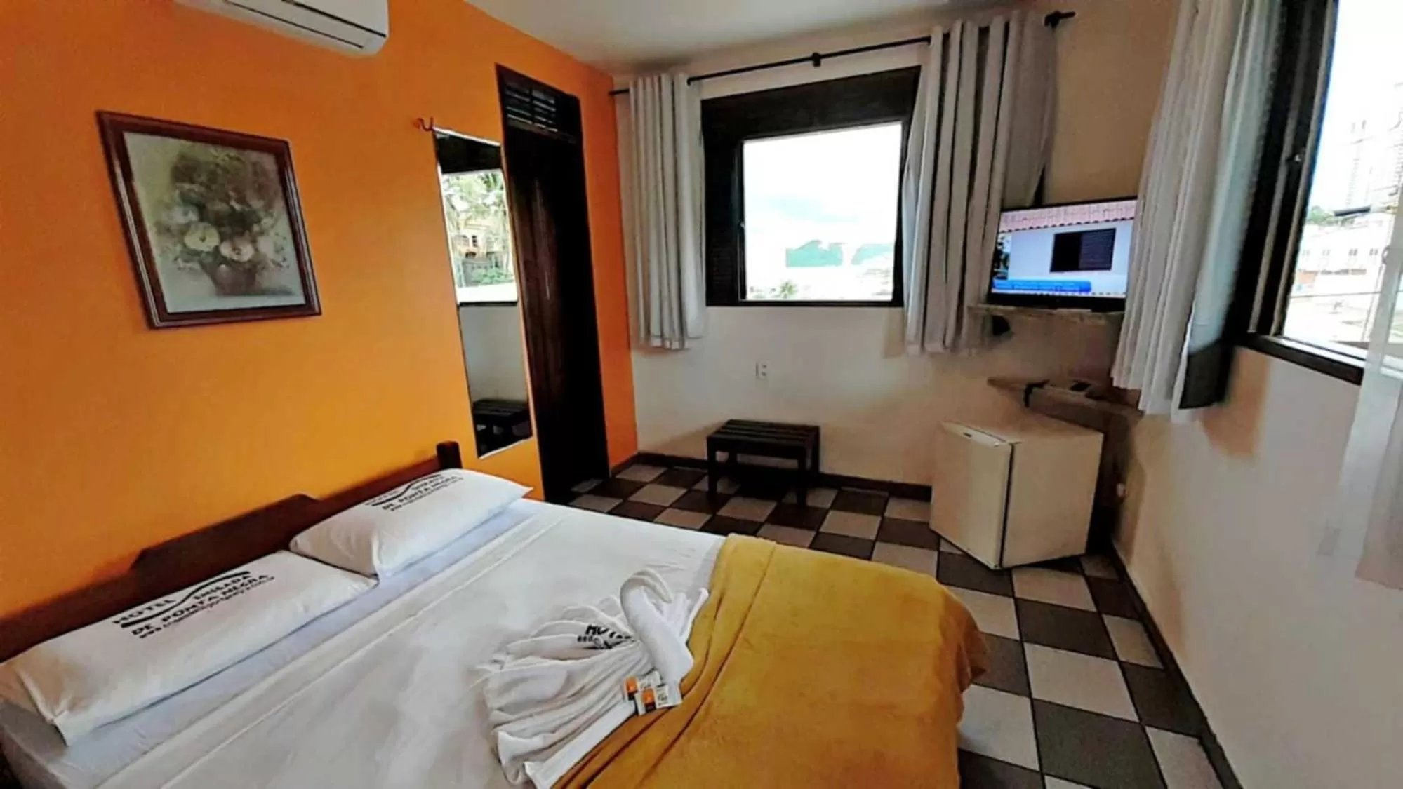 Bed in Hotel Enseada de Ponta Negra