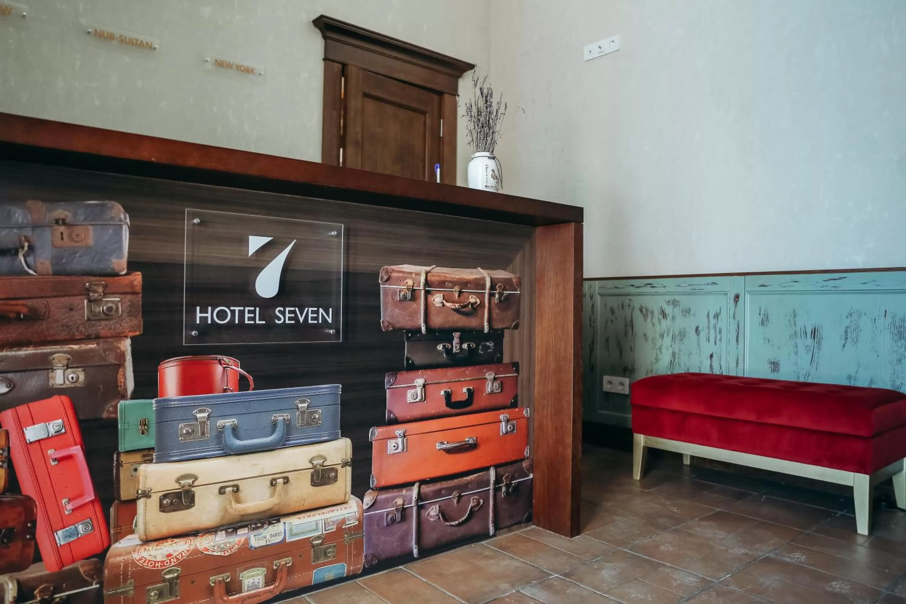 Facade/entrance, TV/Entertainment Center in 7 Boutique Hotel