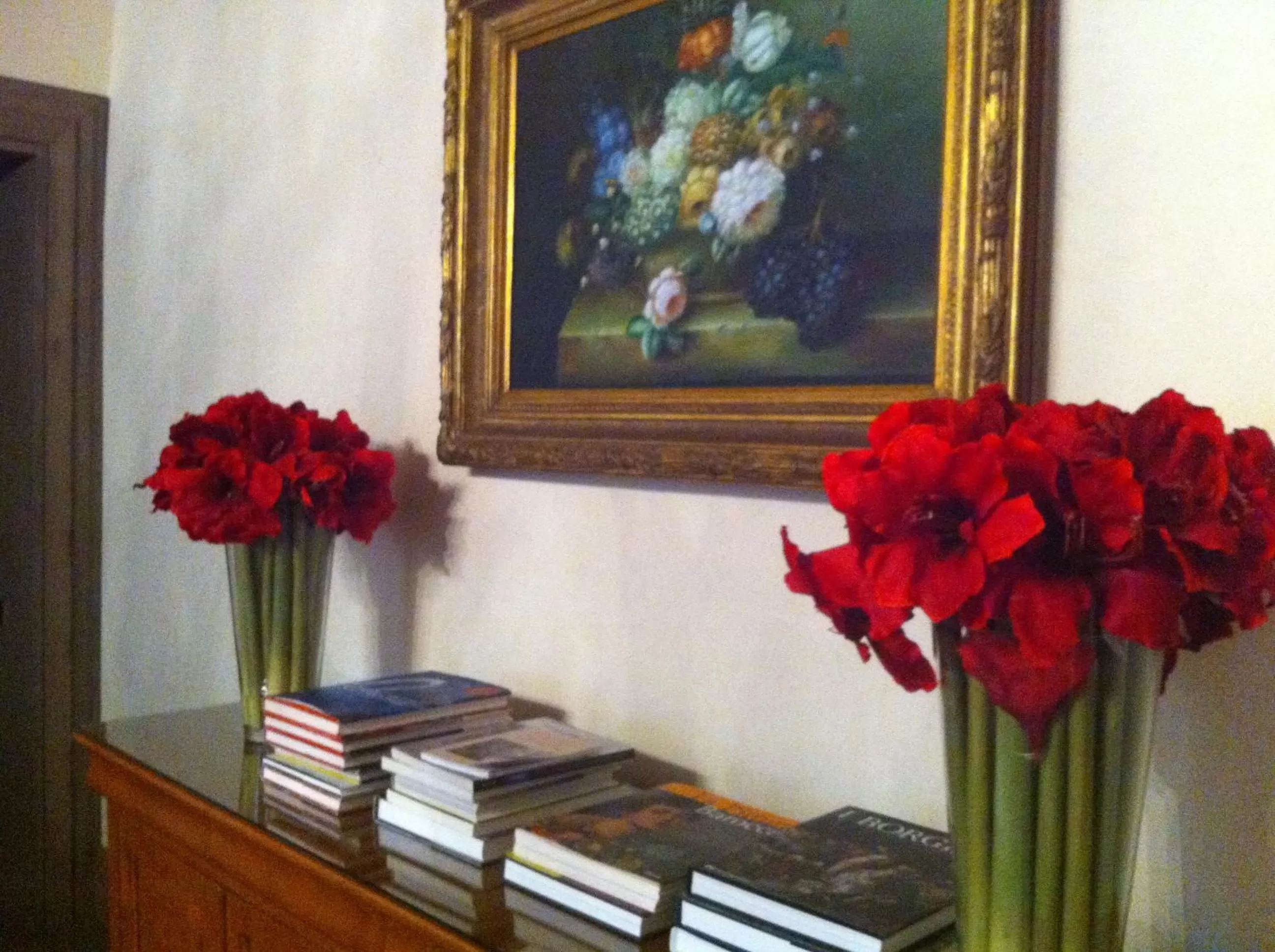 Communal lounge/ TV room in Albergo Cappello