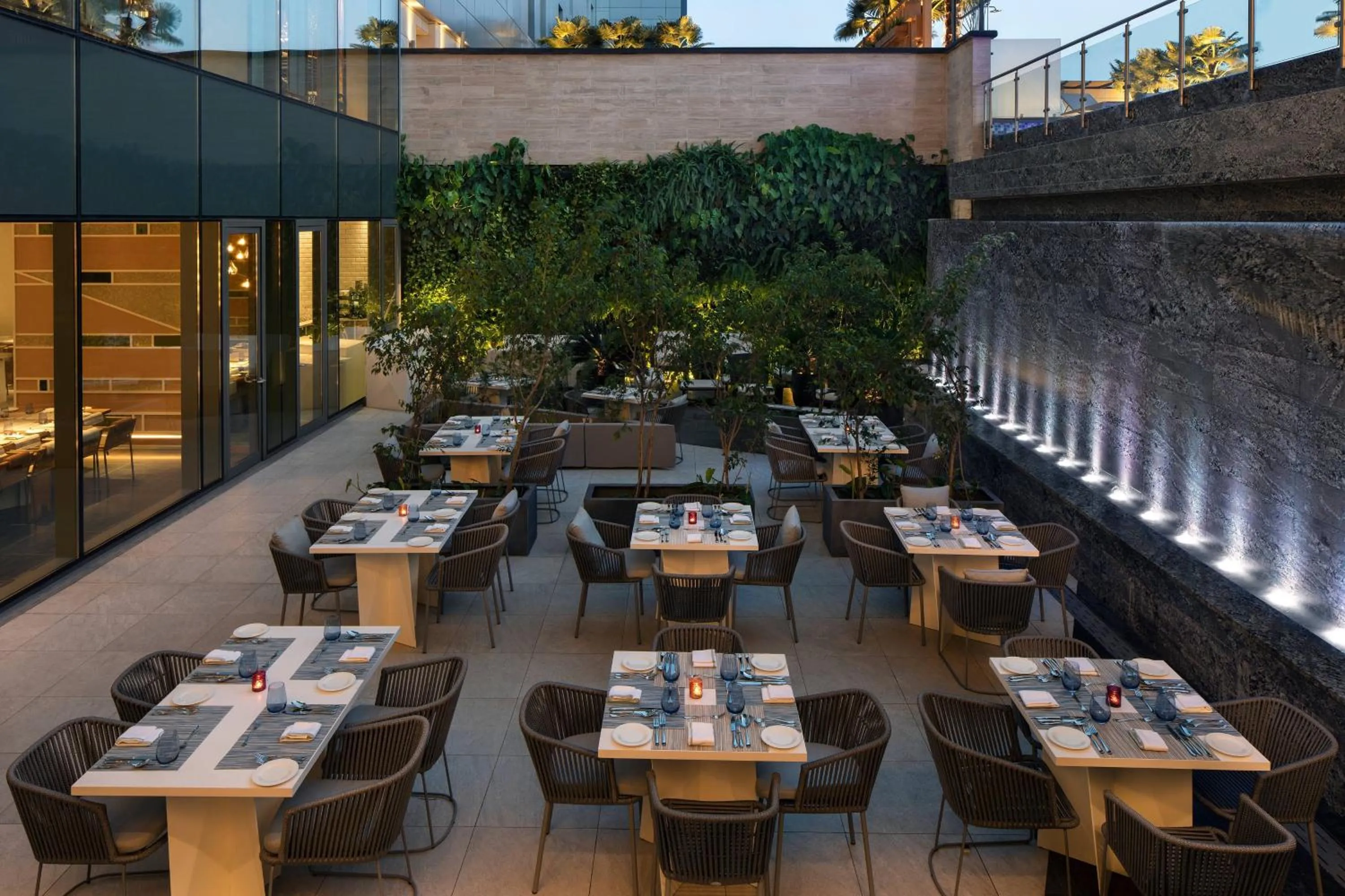 Restaurant/places to eat in Lagos Marriott Hotel Ikeja