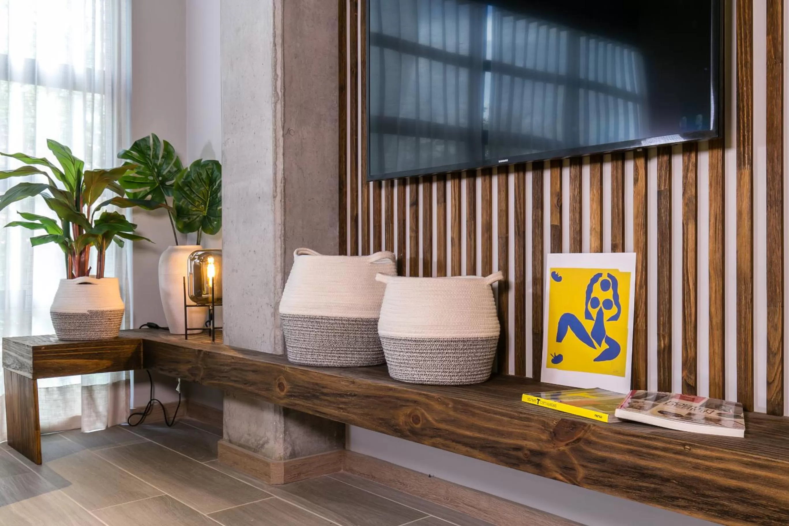 Living room in Factory Lofts Hotel