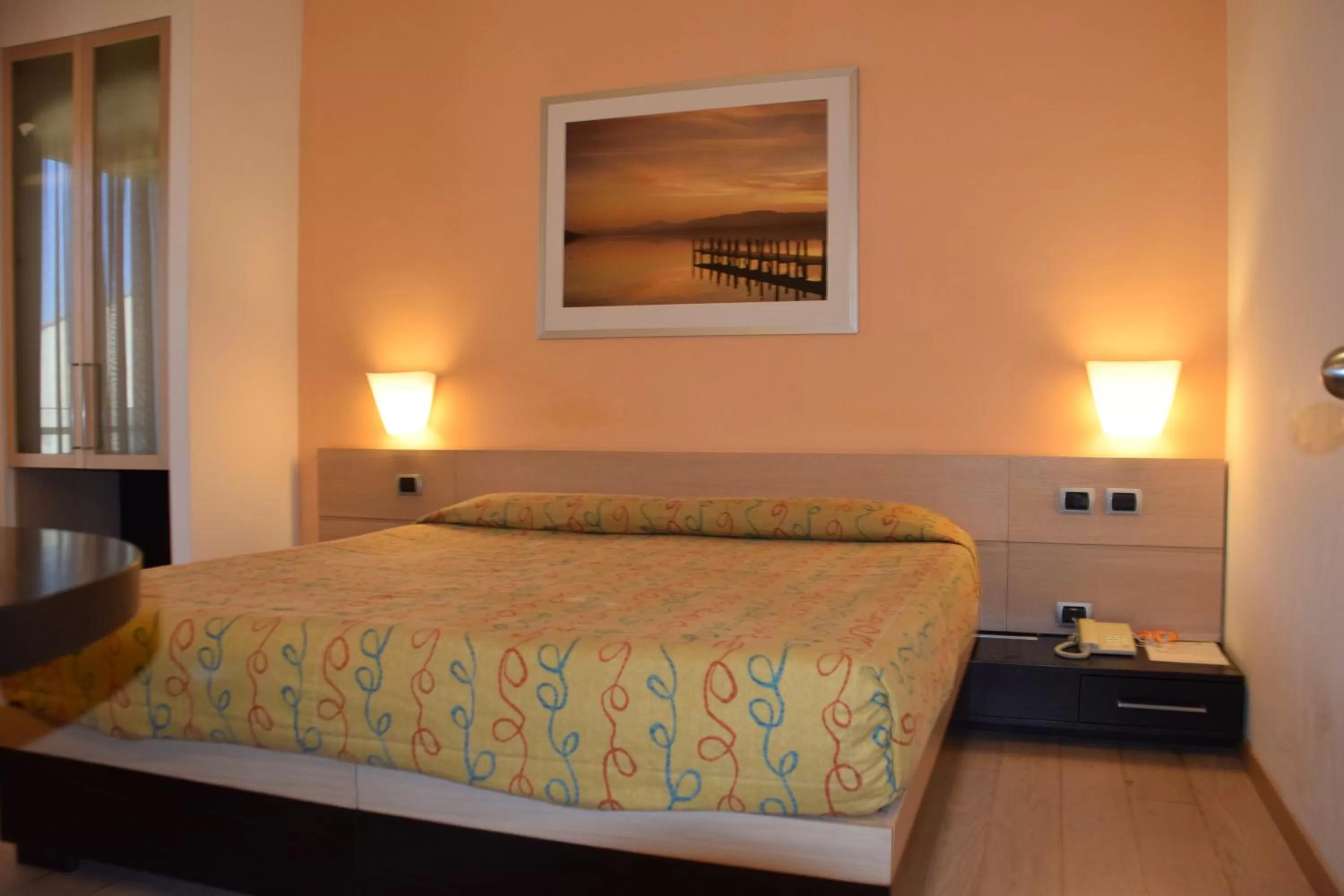 Bedroom, Bed in Hotel I Cedri