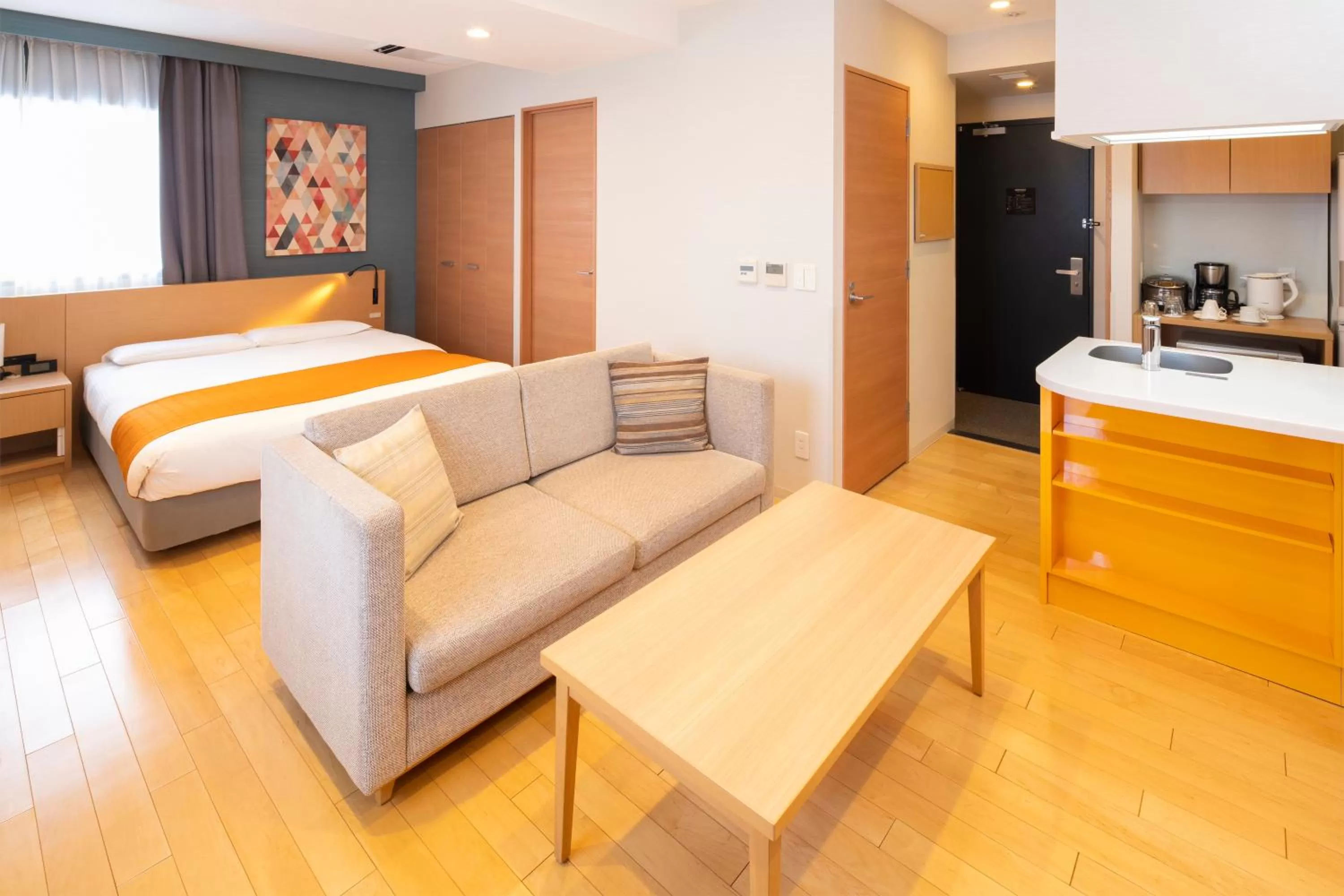 Residential Double Room East (2 Adults) - Non-Smoking in La'gent Stay Sapporo Odori Hokkaido