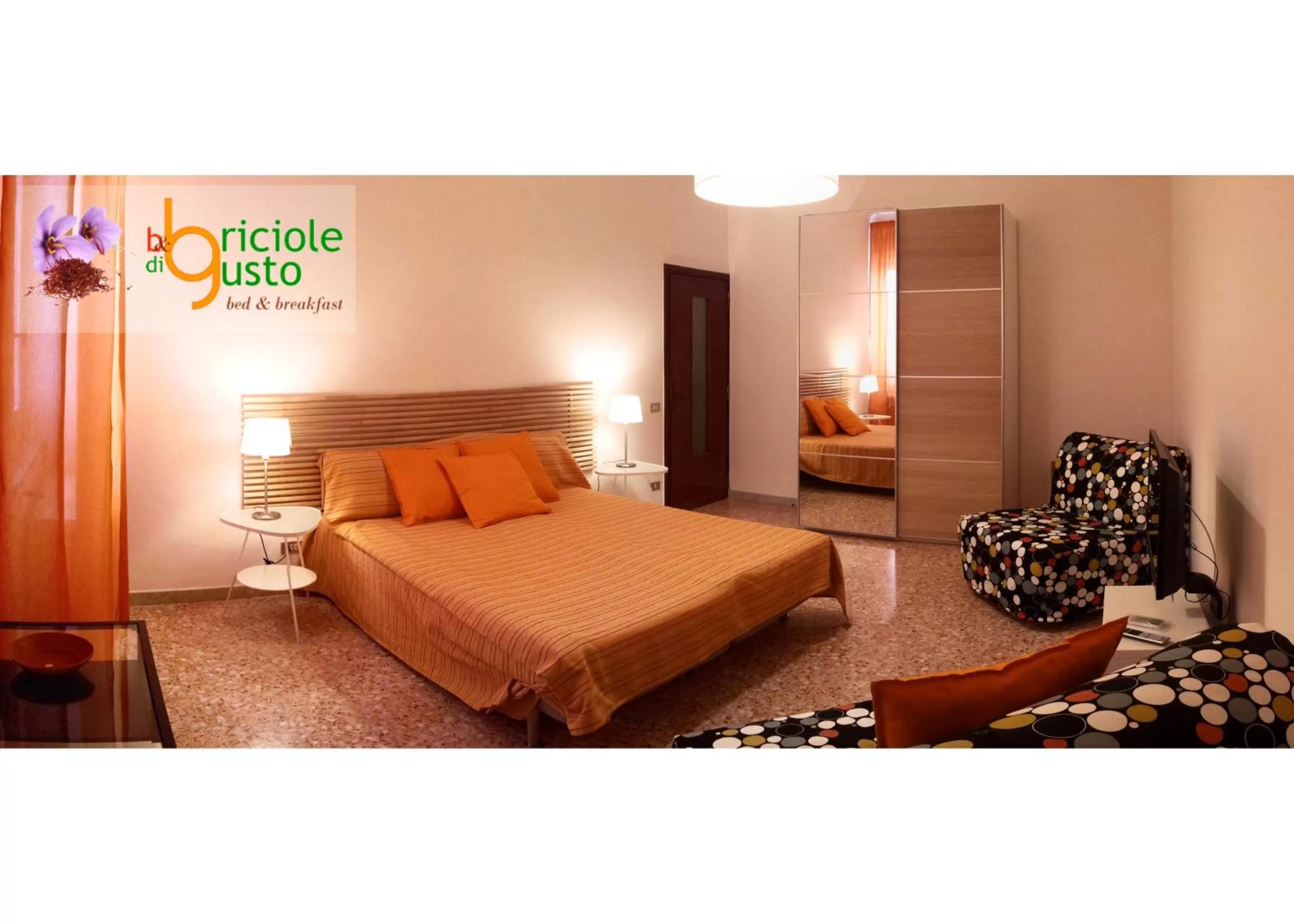 Photo of the whole room, Bed in Briciole di Gusto