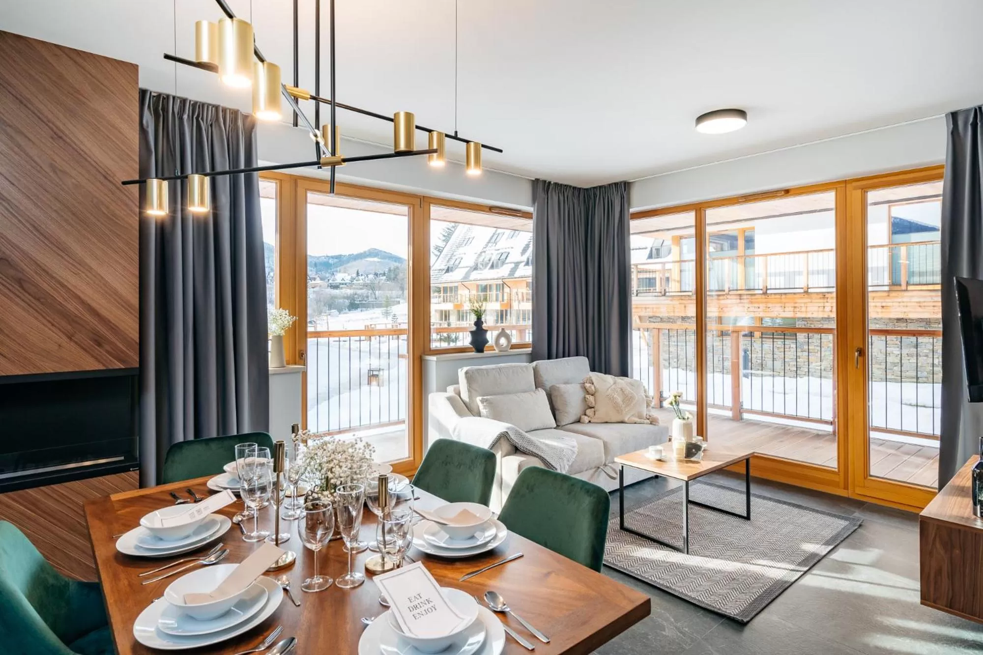 Living room in Polana Resort - LoftAffair Collection