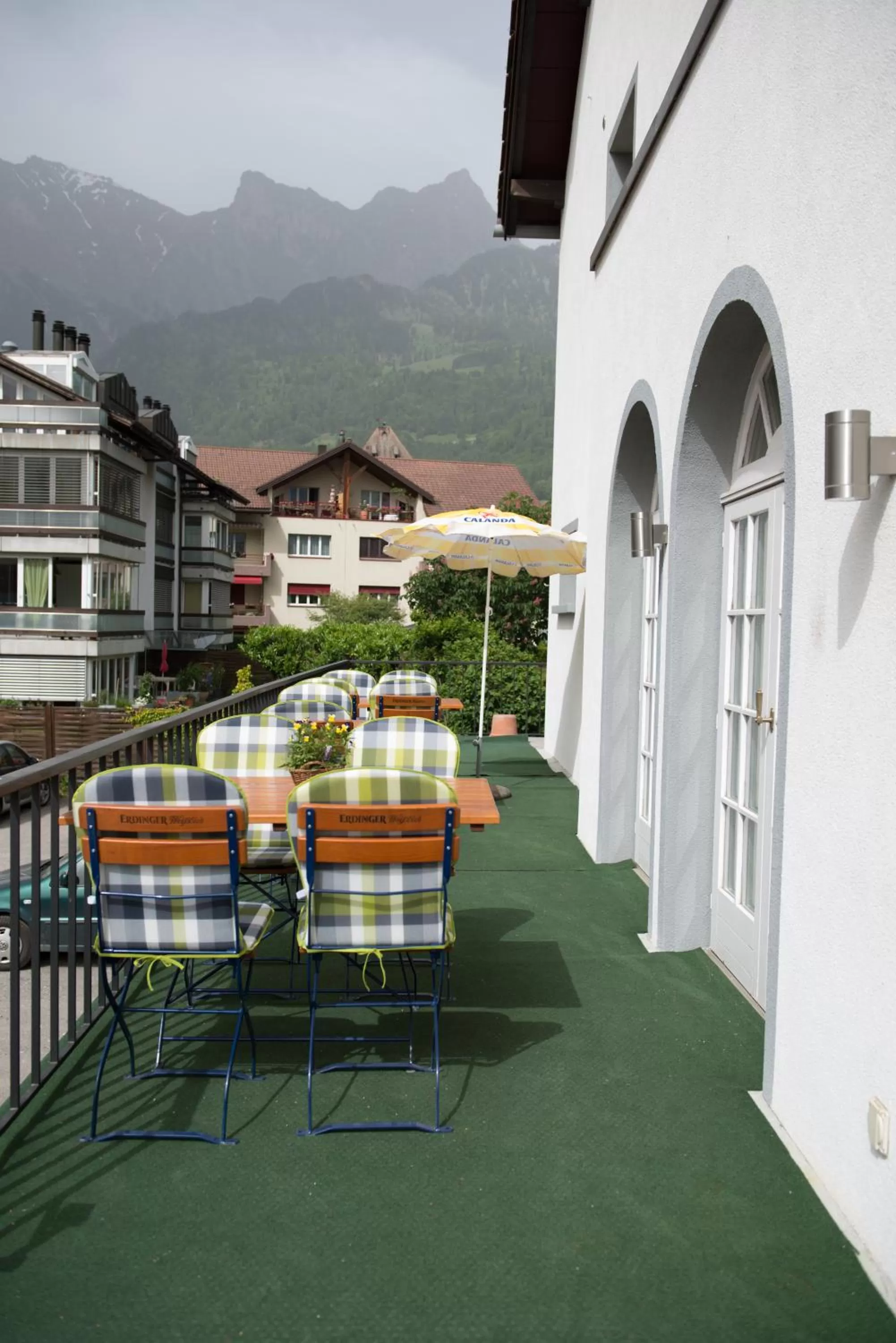Balcony/Terrace in Hirschen B&B