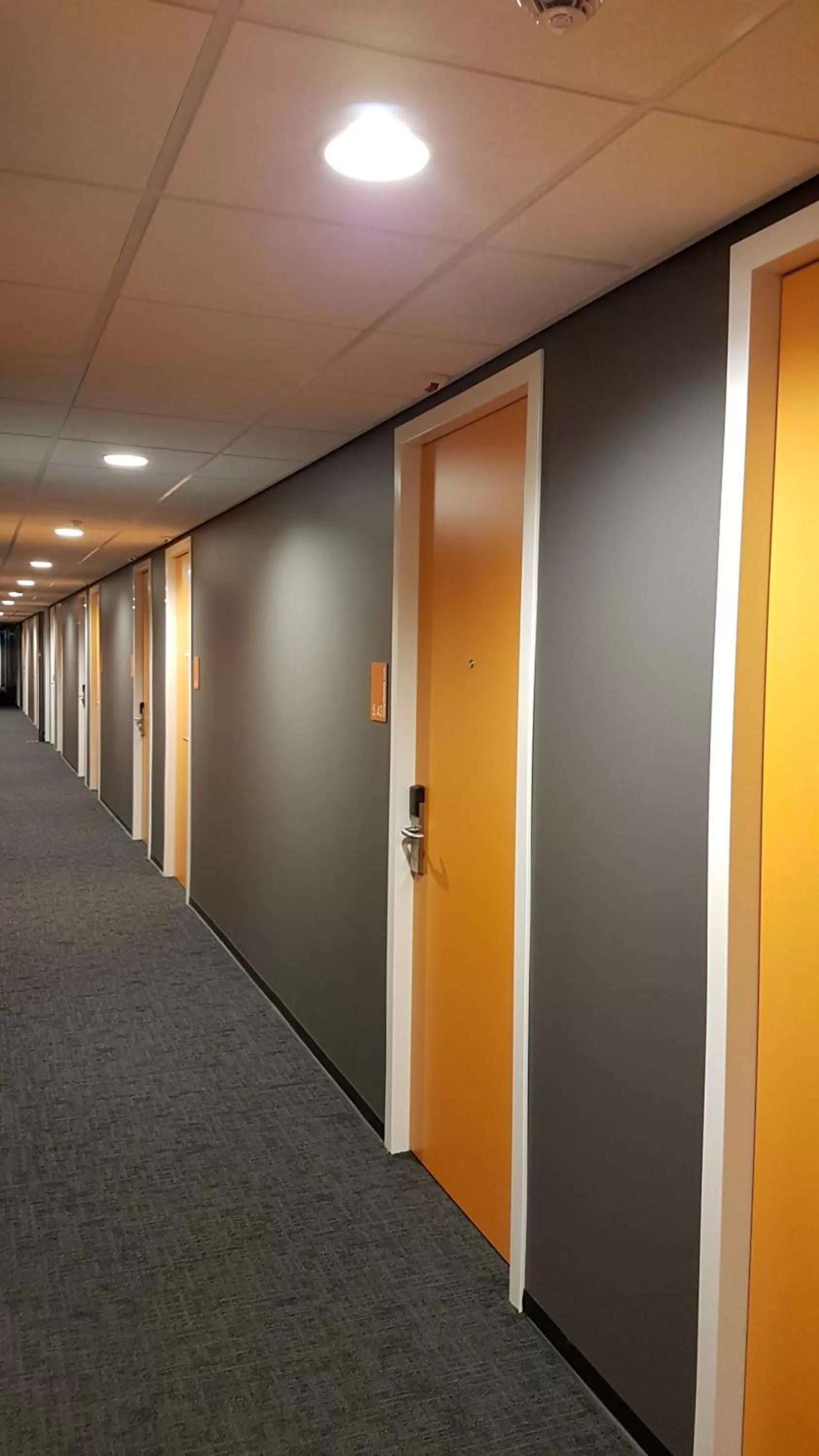 Decorative detail in easyHotel Amsterdam Arena Boulevard