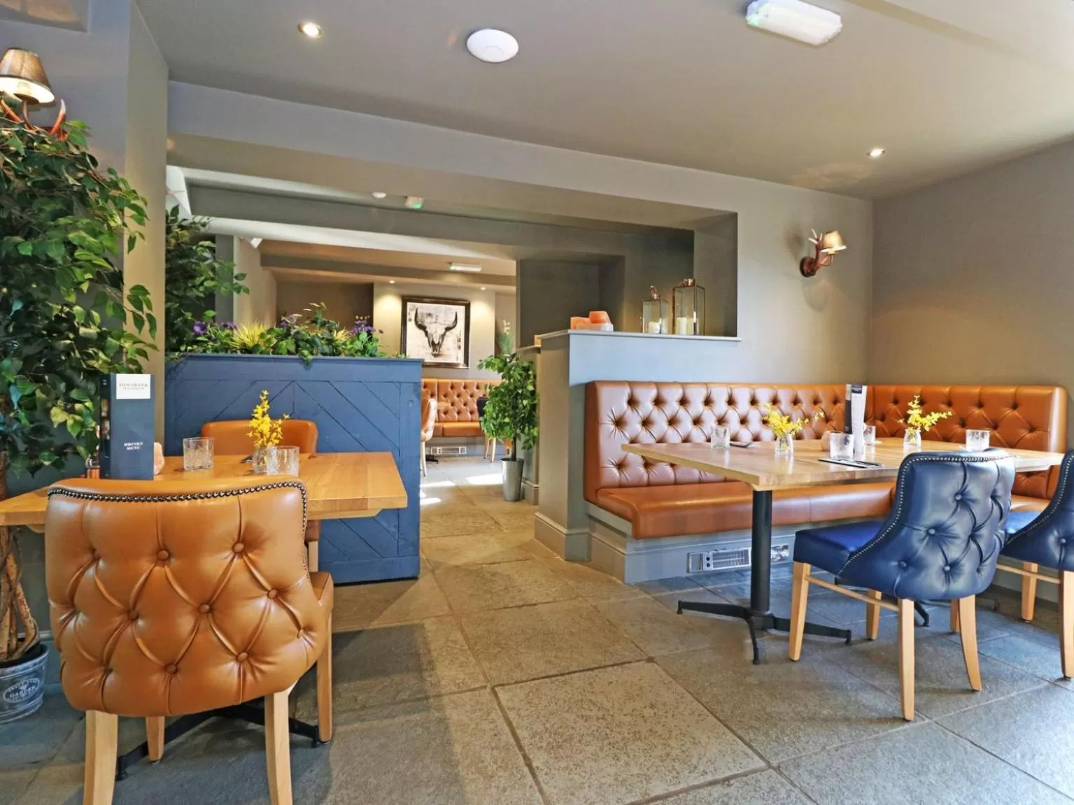 Breakfast in Plum and Partridge Husthwaite