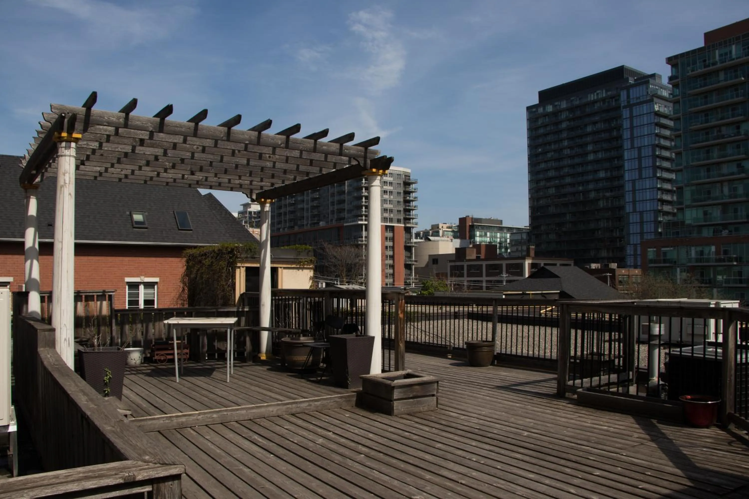 Patio in Saint Lawrence Residences and Suites