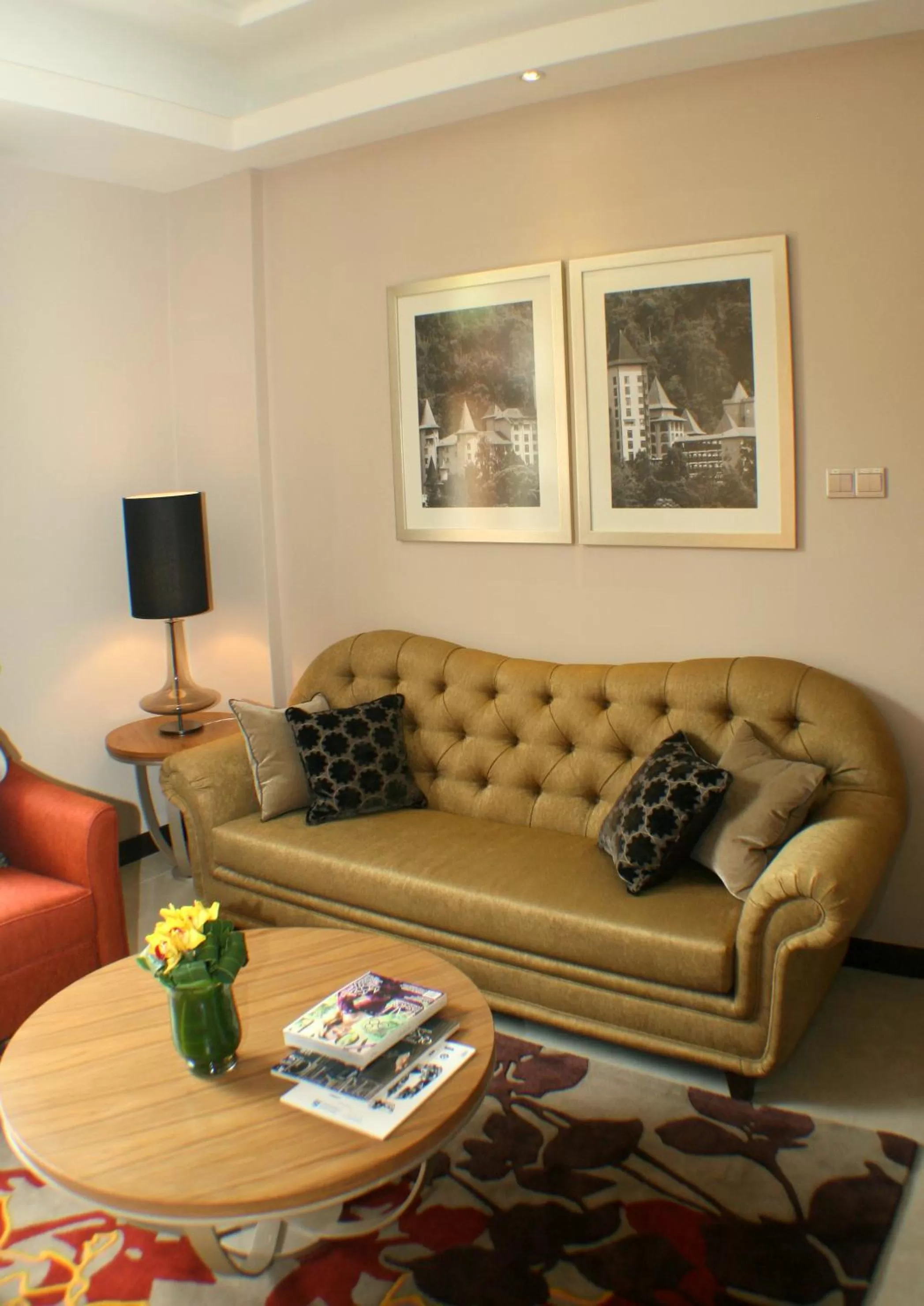 Decorative detail in The Chateau Spa & Wellness Resort