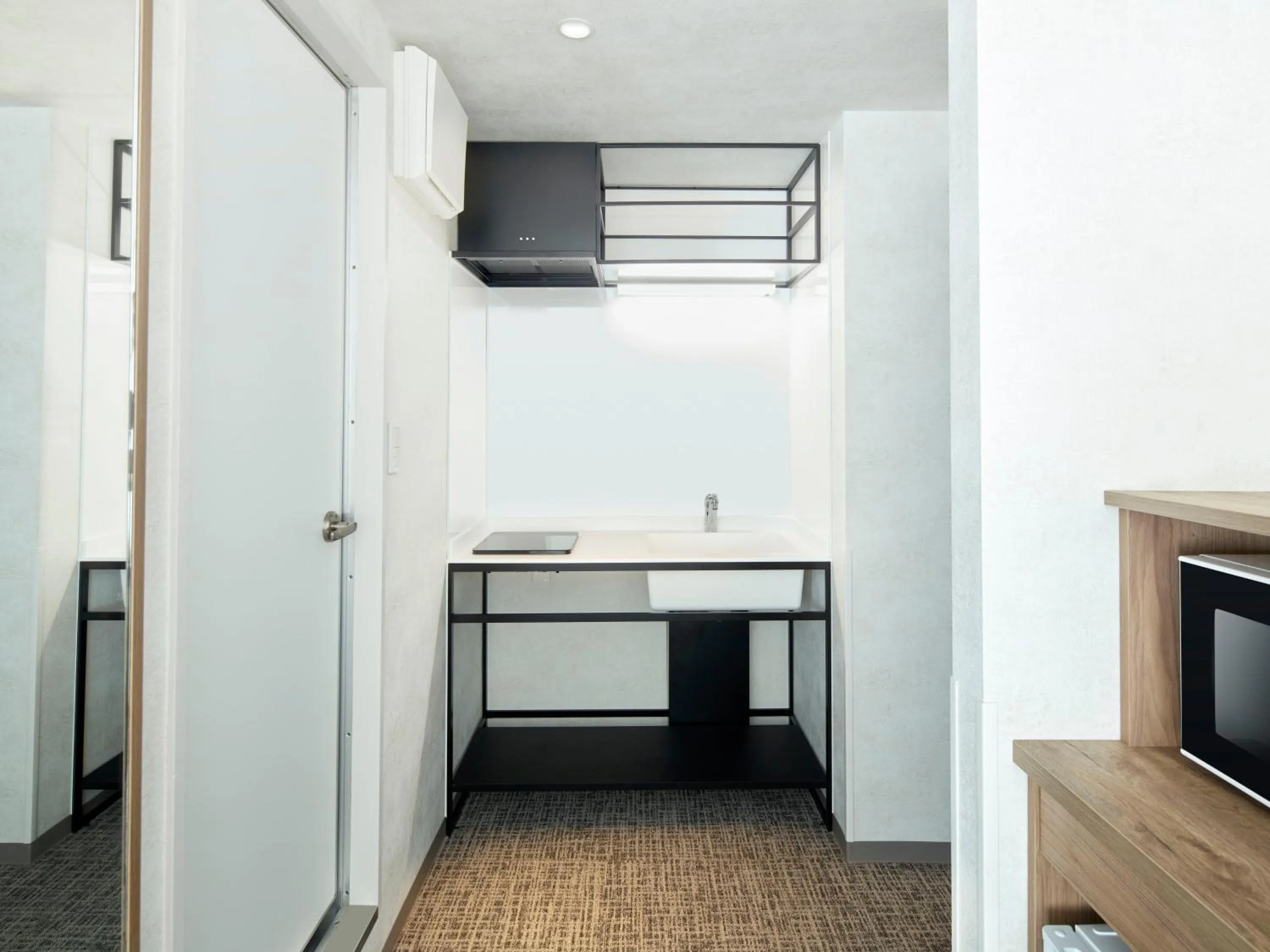 Kitchen or kitchenette in HOTEL MYSTAYS Kiyosumi Shirakawa