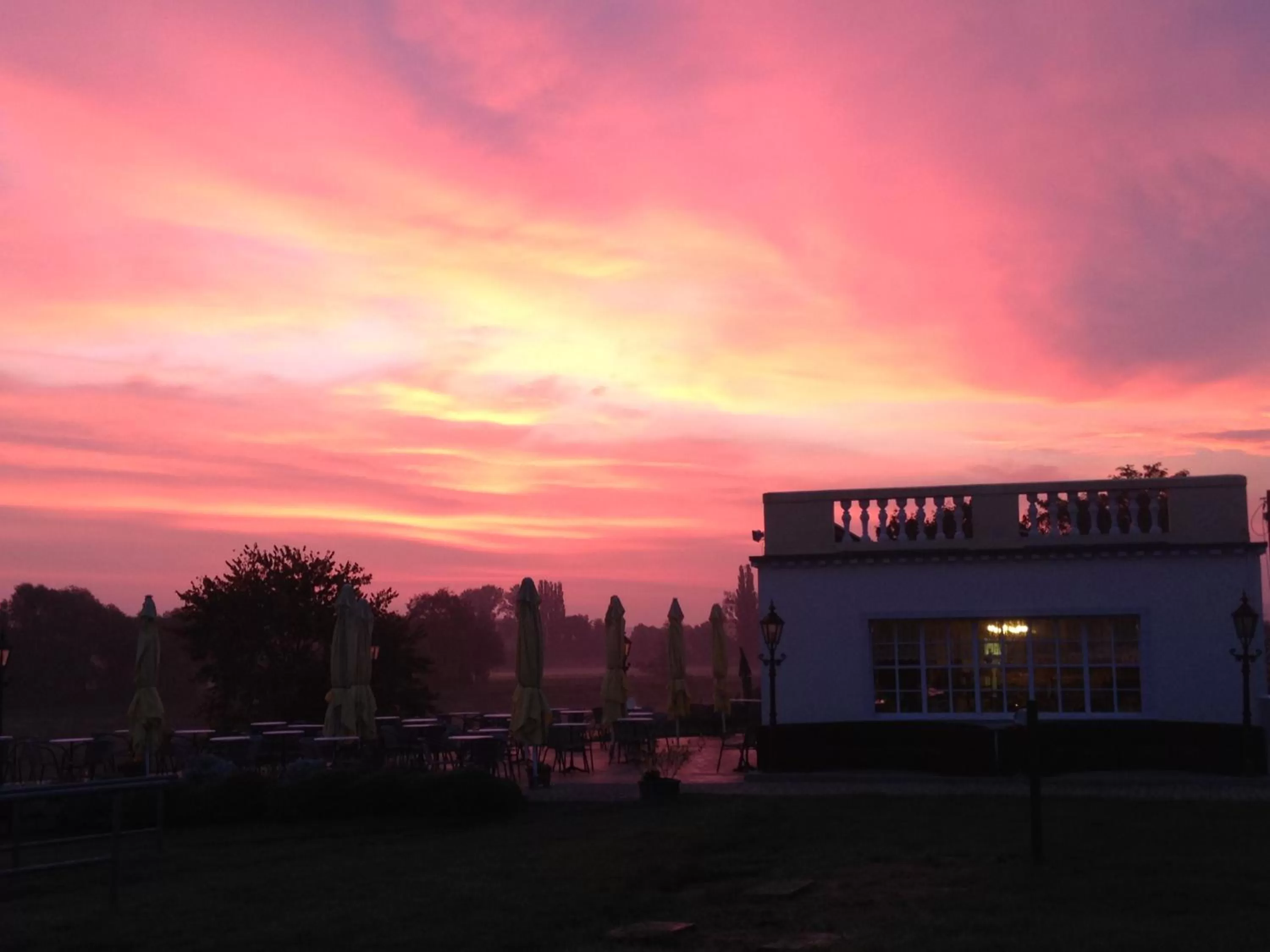 Garden in Pension Villa Else