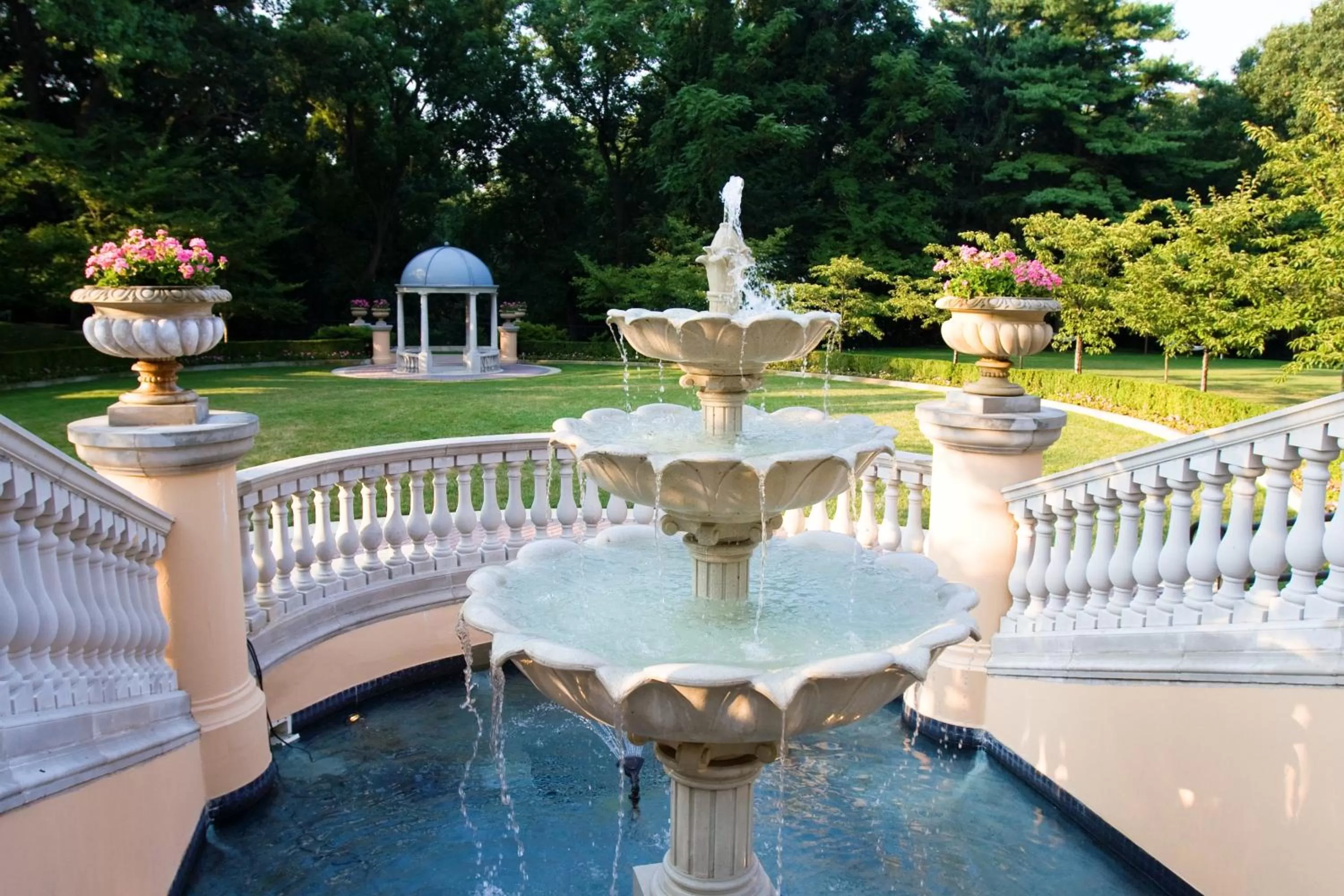 Property building in Omni Shoreham Hotel