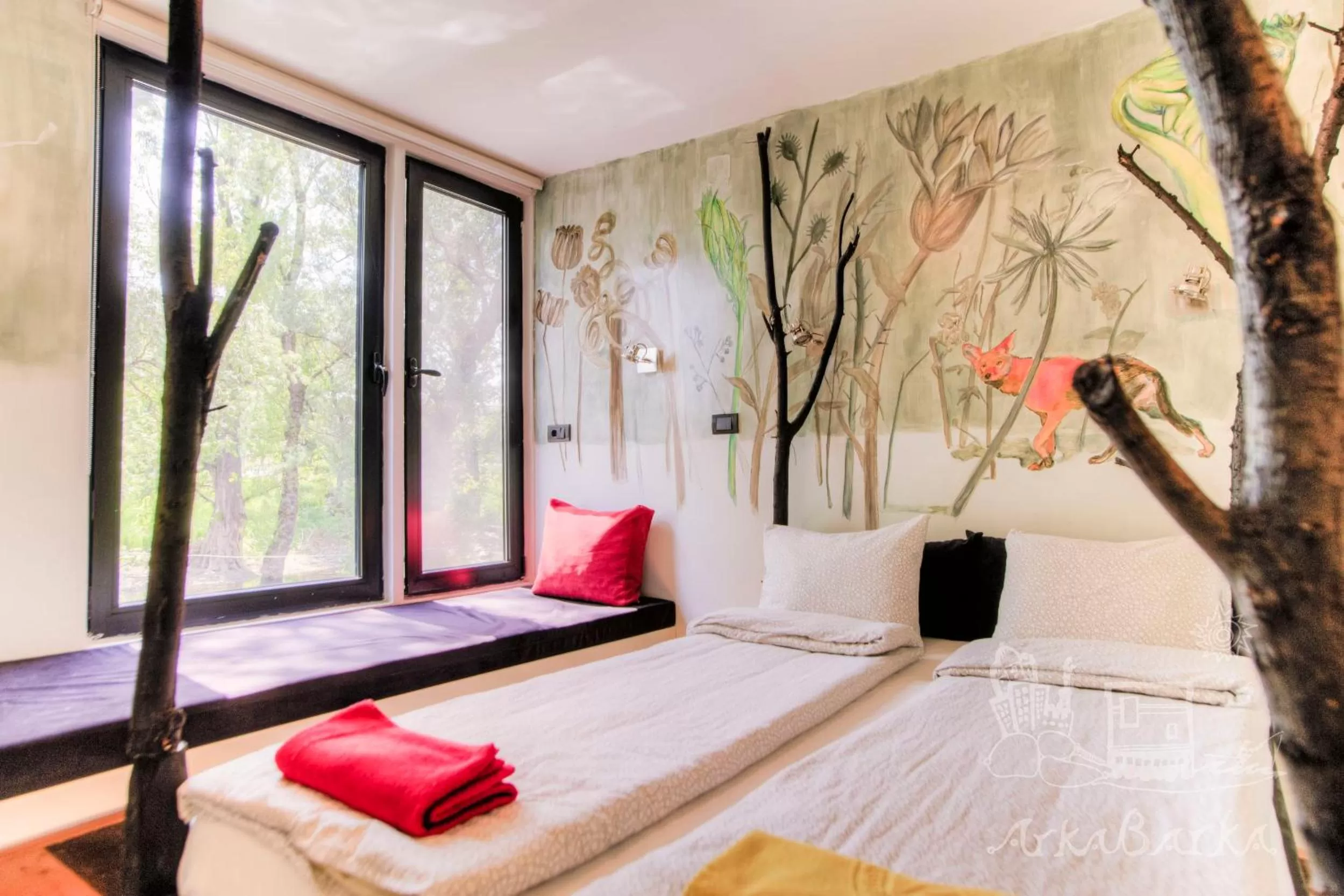 Spring in ArkaBarka 2- Floating Dream Rooms and Apartments