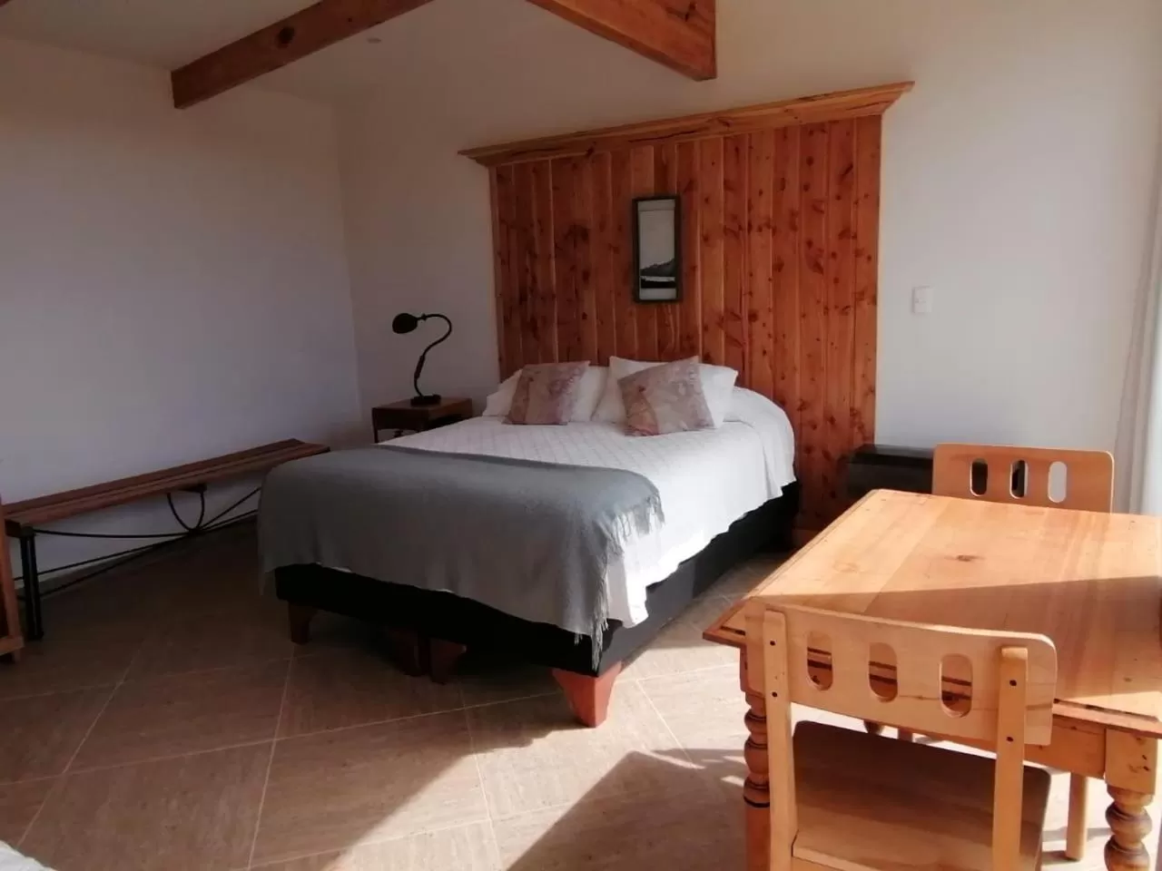 Bedroom, Bed in Hostería de la Patagonia