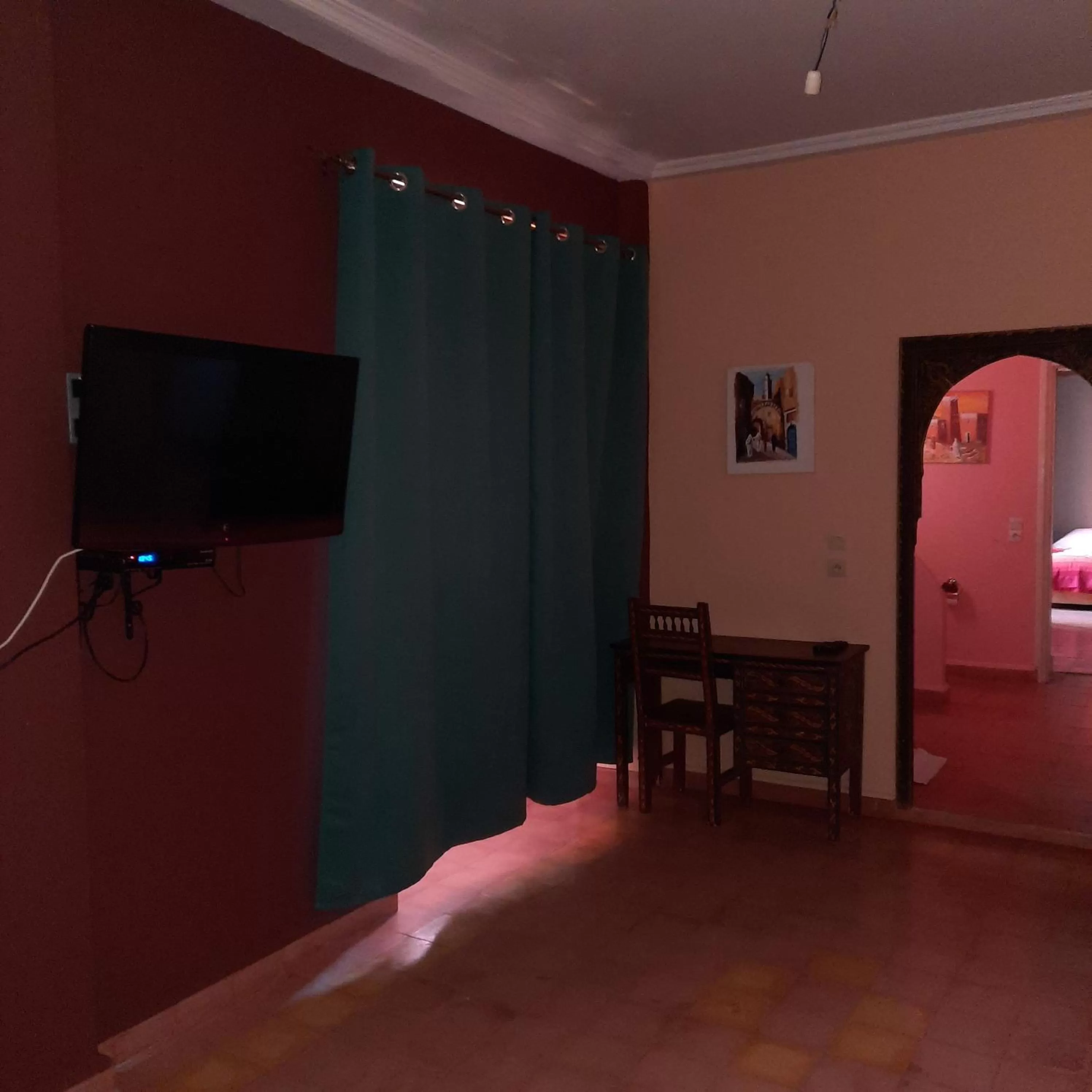 Living room, TV/Entertainment Center in Résidence Habiba