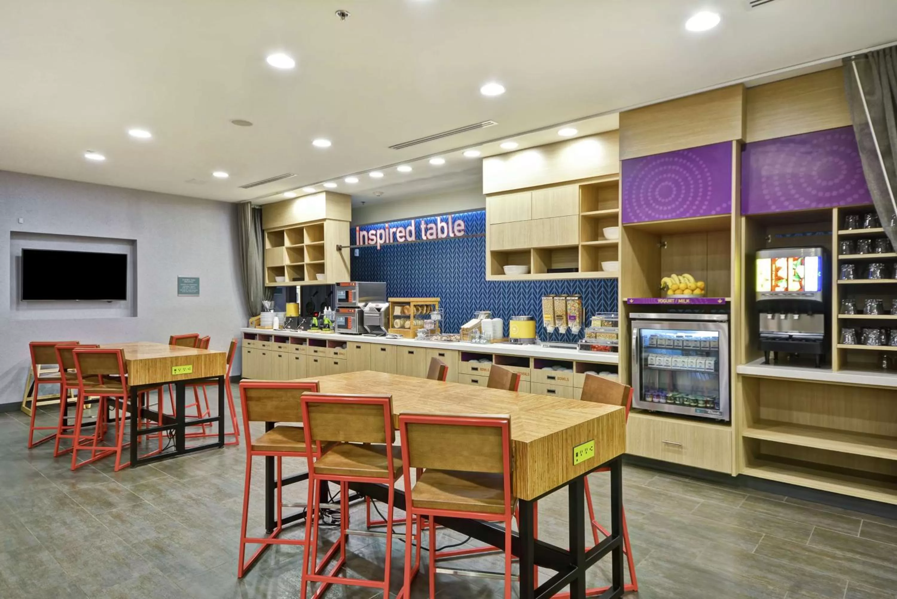 Breakfast in Home2 Suites By Hilton Atlanta Lithia Springs