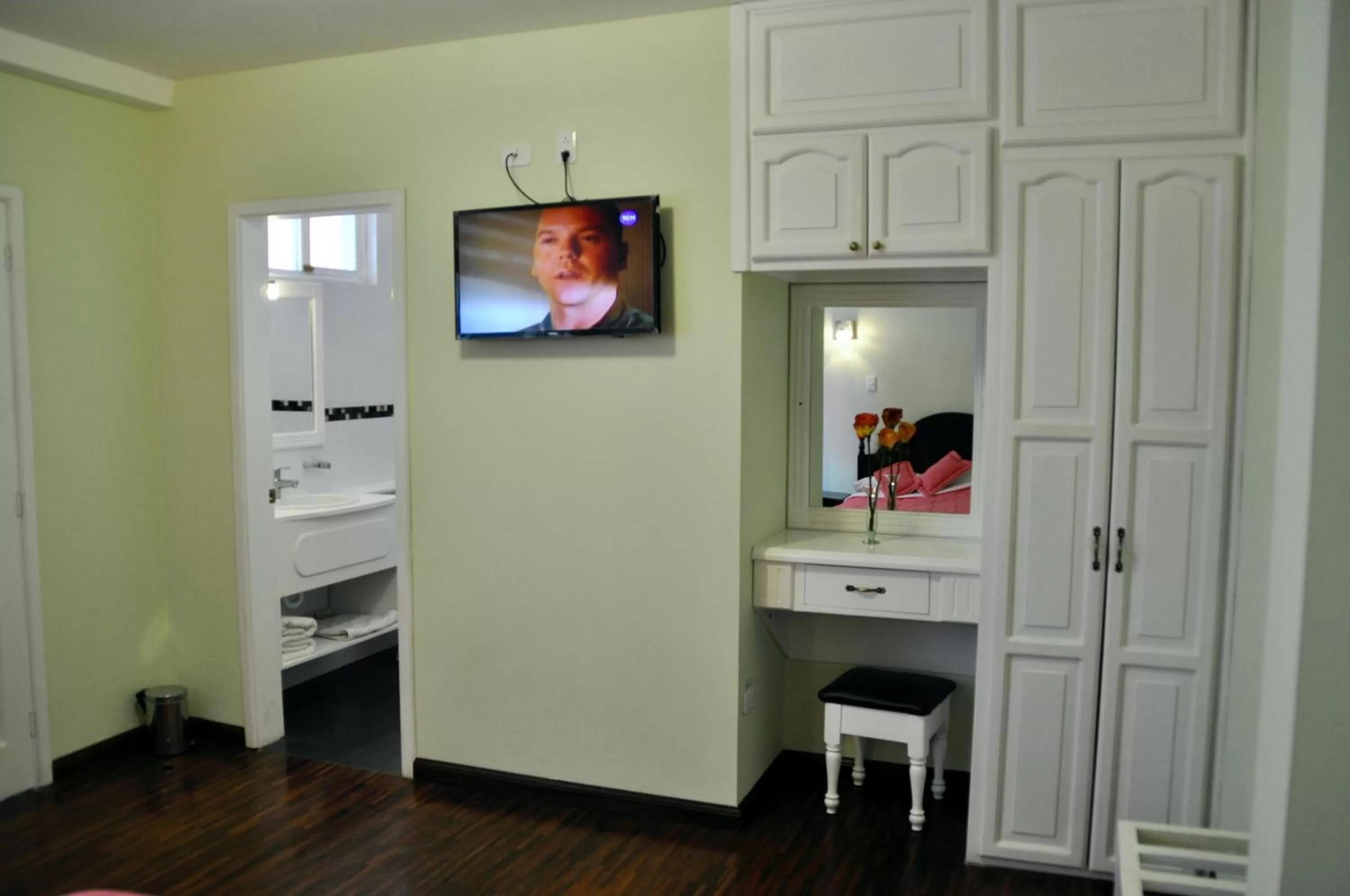 Decorative detail, TV/Entertainment Center in Hotel Europa