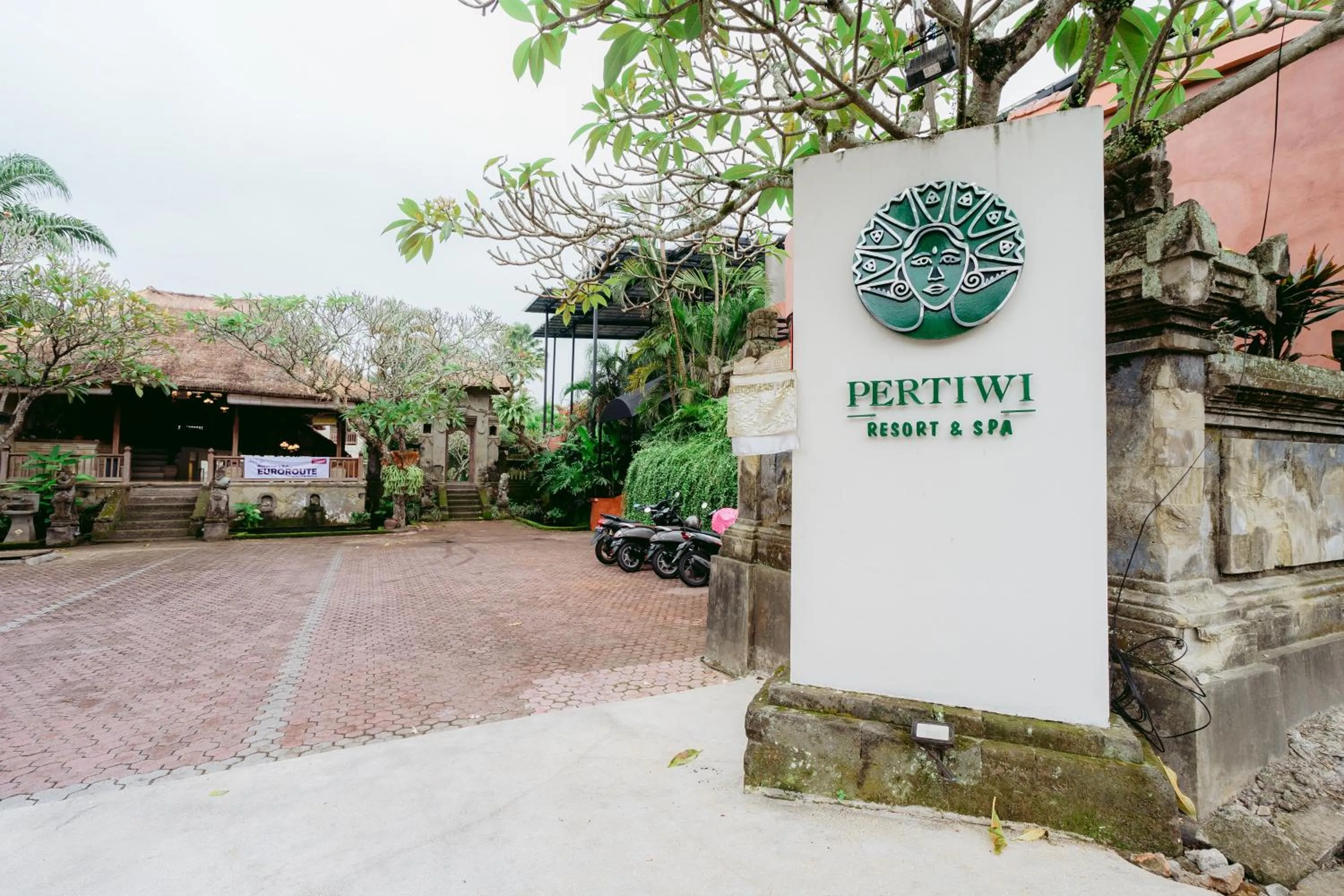 Facade/entrance in Pertiwi Resort & Spa