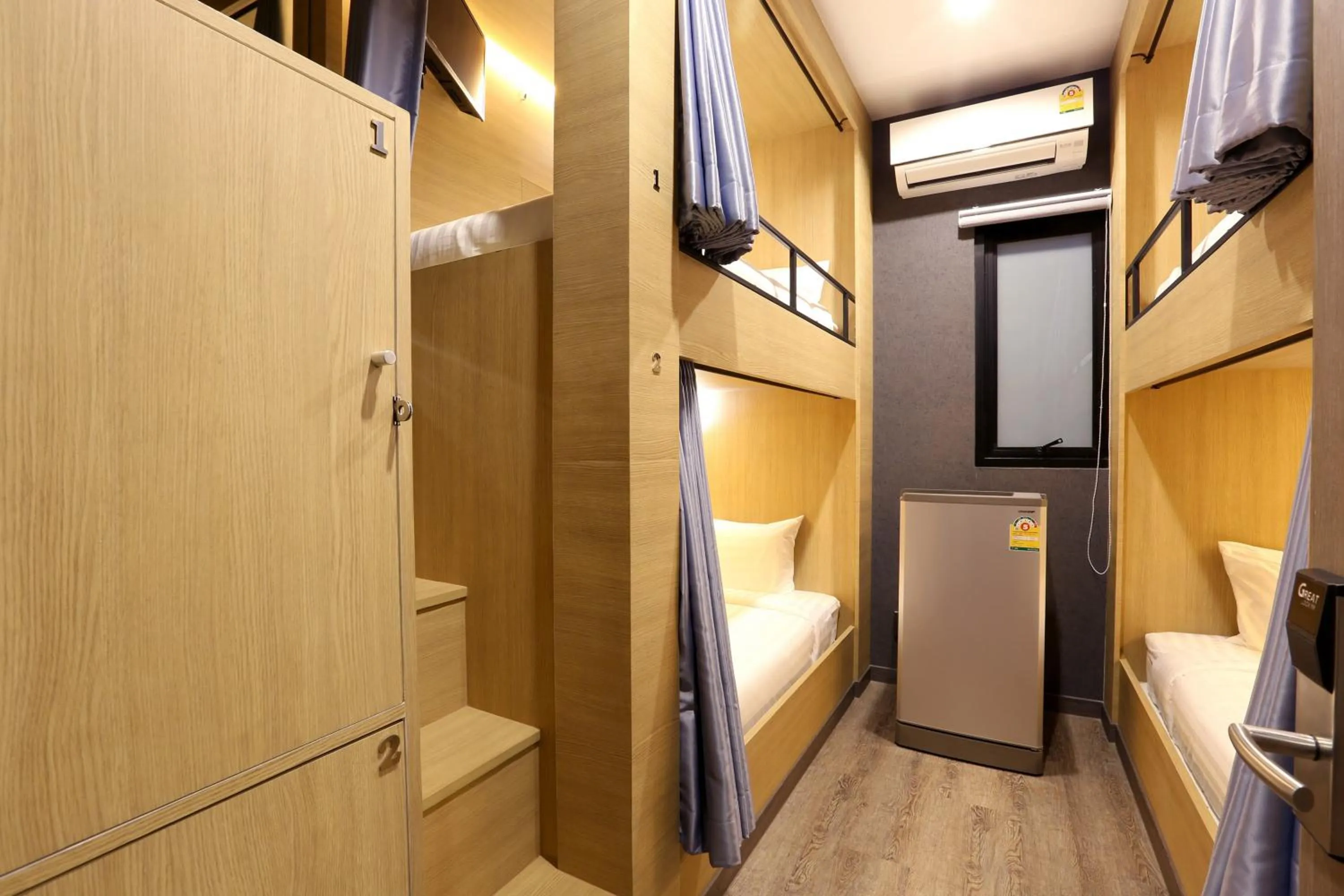 Bed in The Printing House Poshtel