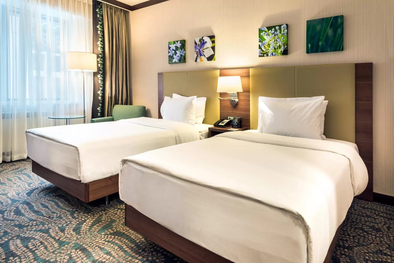 Bed in Hilton Garden Inn Astana