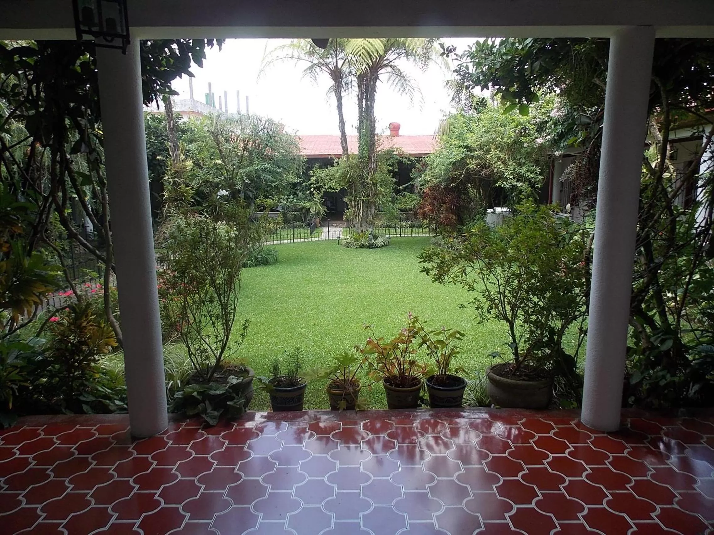 Patio in Hotel Casa Duranta