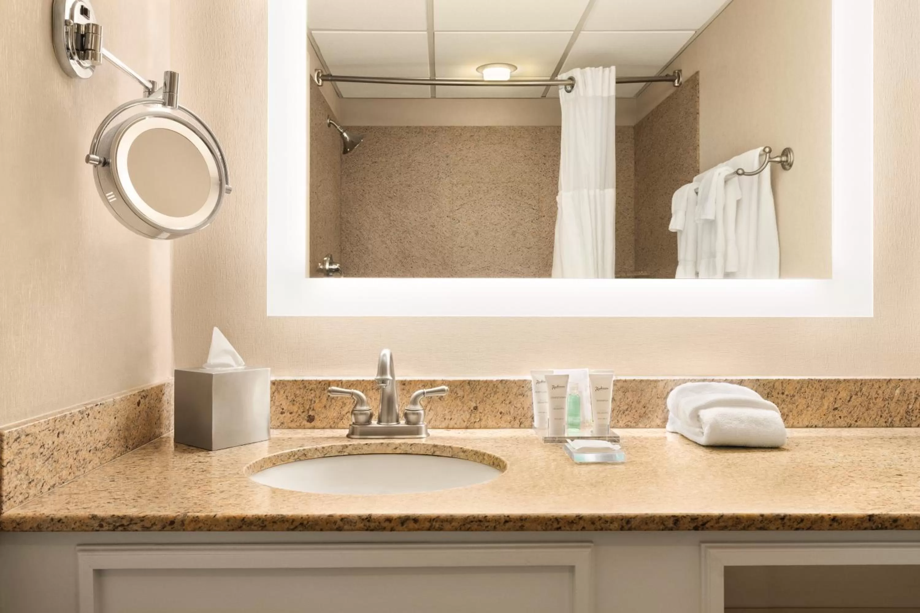 Bathroom in Radisson Hotel Providence Airport