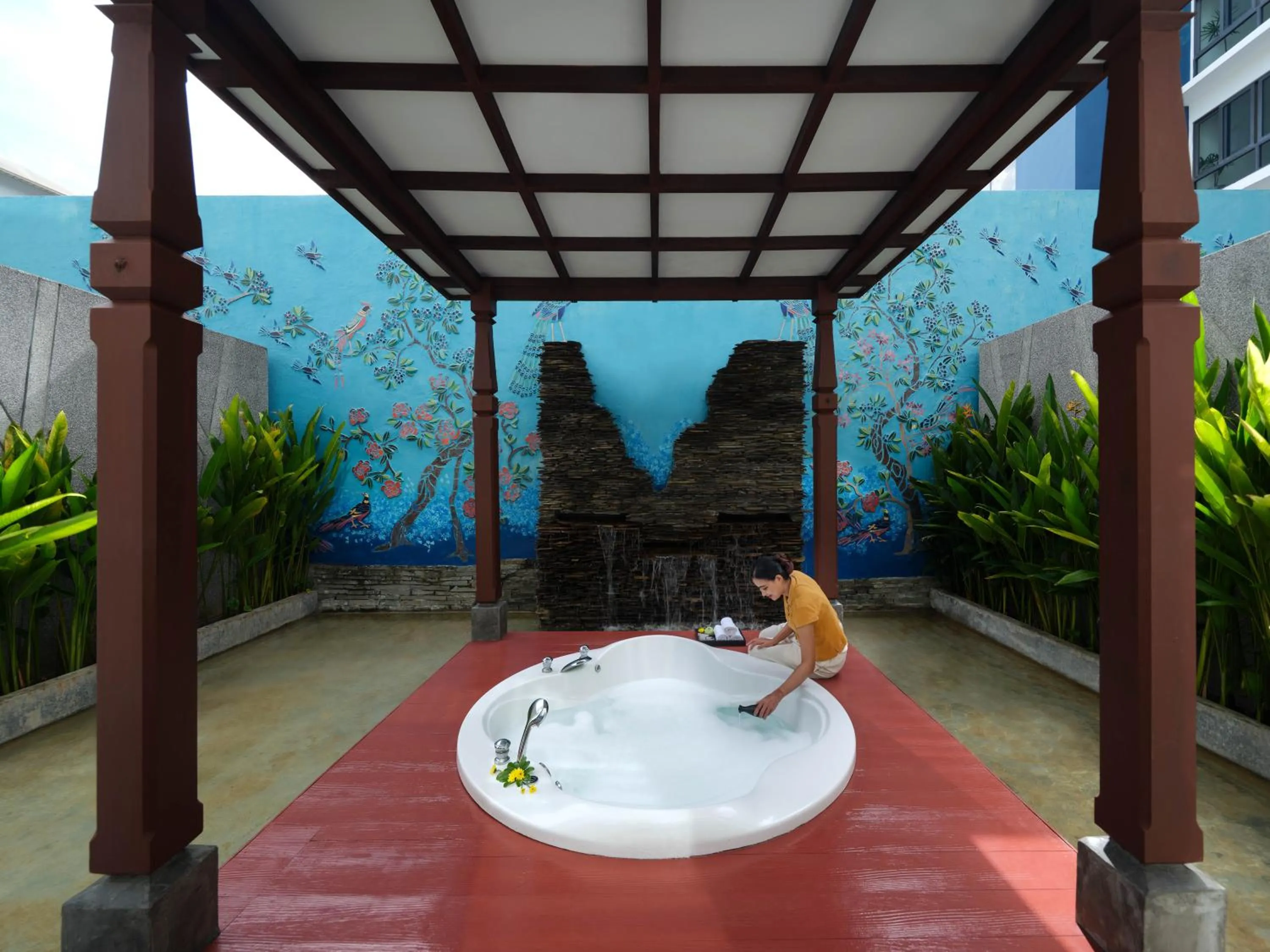 Garden in The Kee Resort & Spa