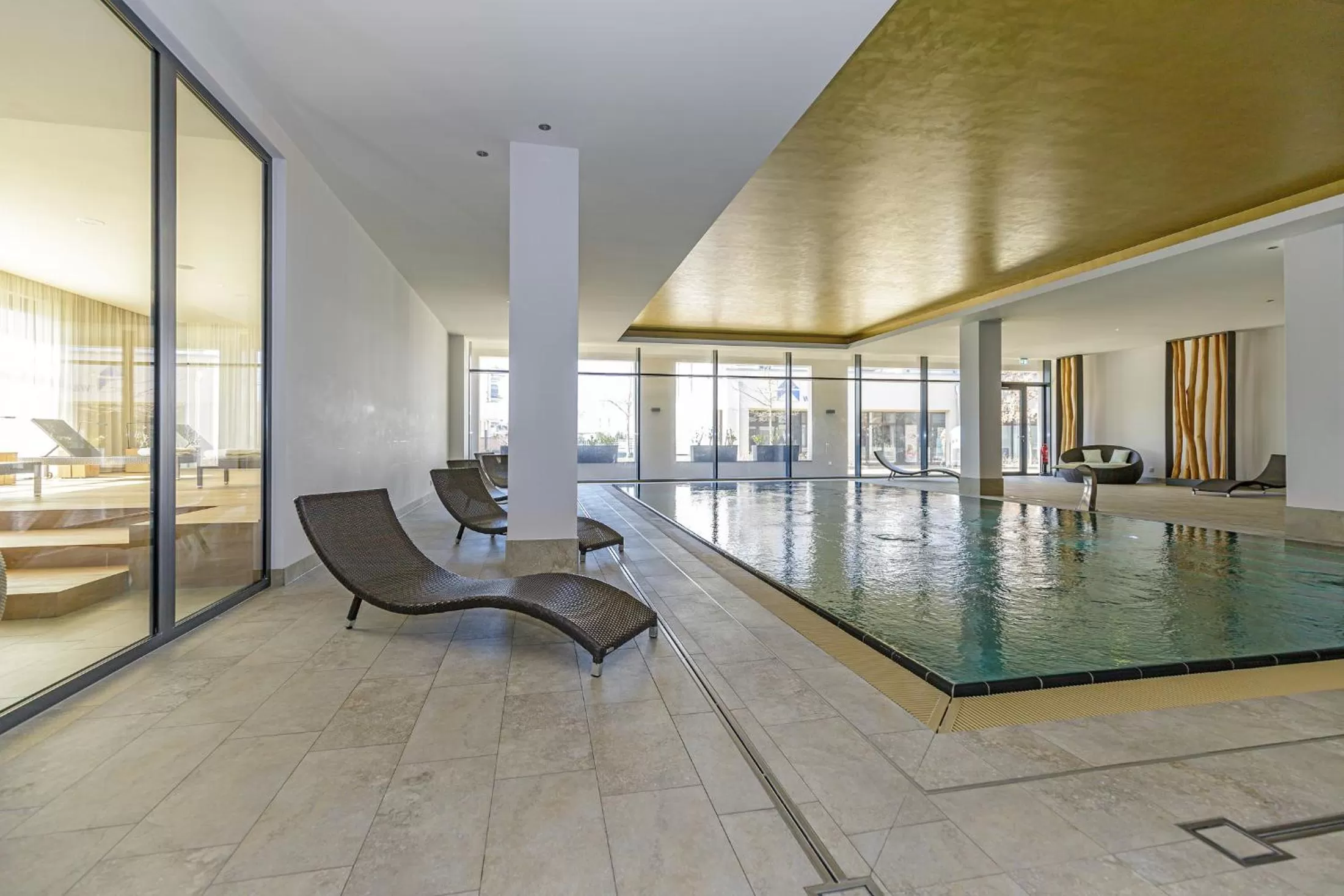 Spa and wellness centre/facilities in Aparthotel Waterkant Suites - Fewos am Meer mit SPA