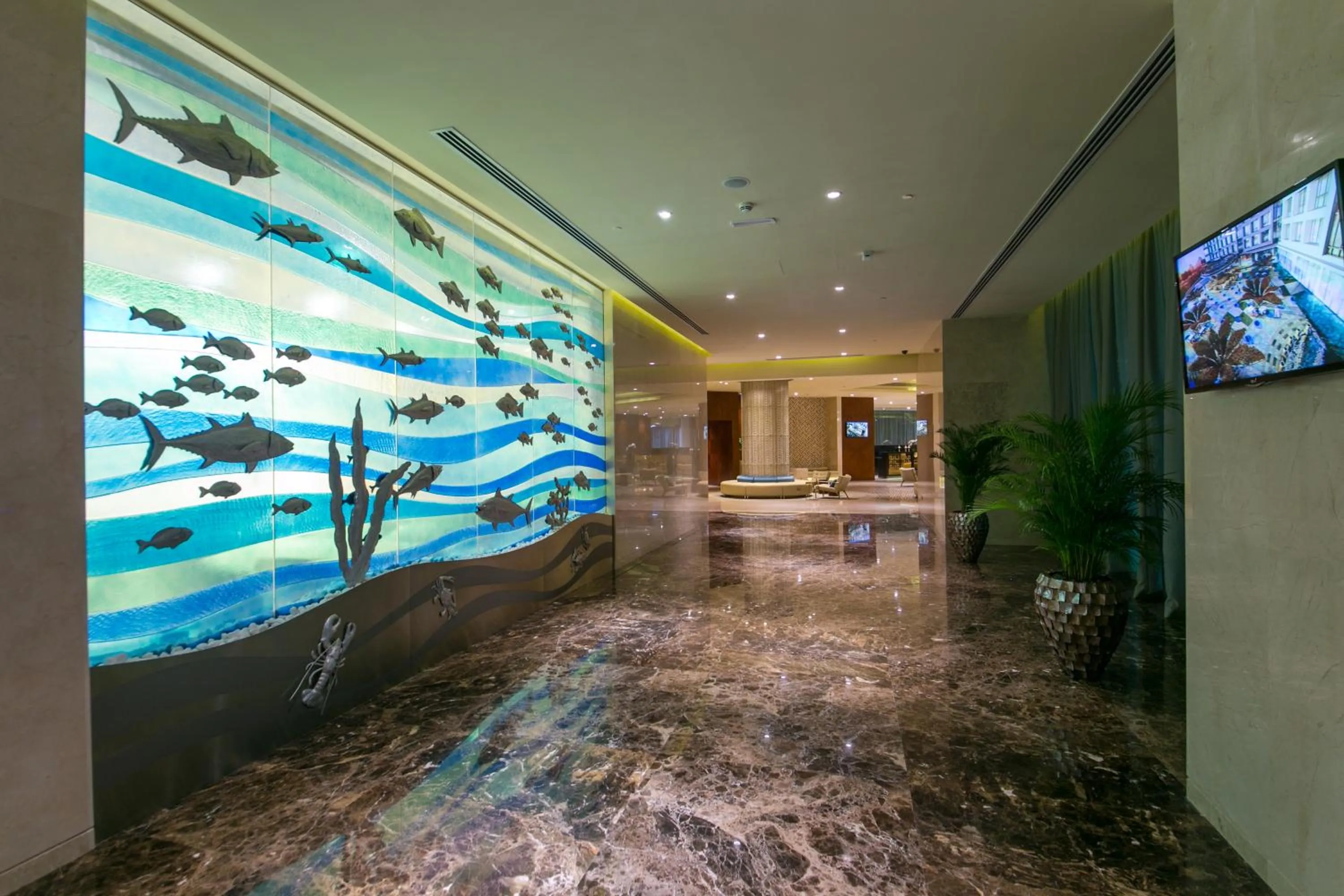 Lobby or reception in Grand Millennium Muscat