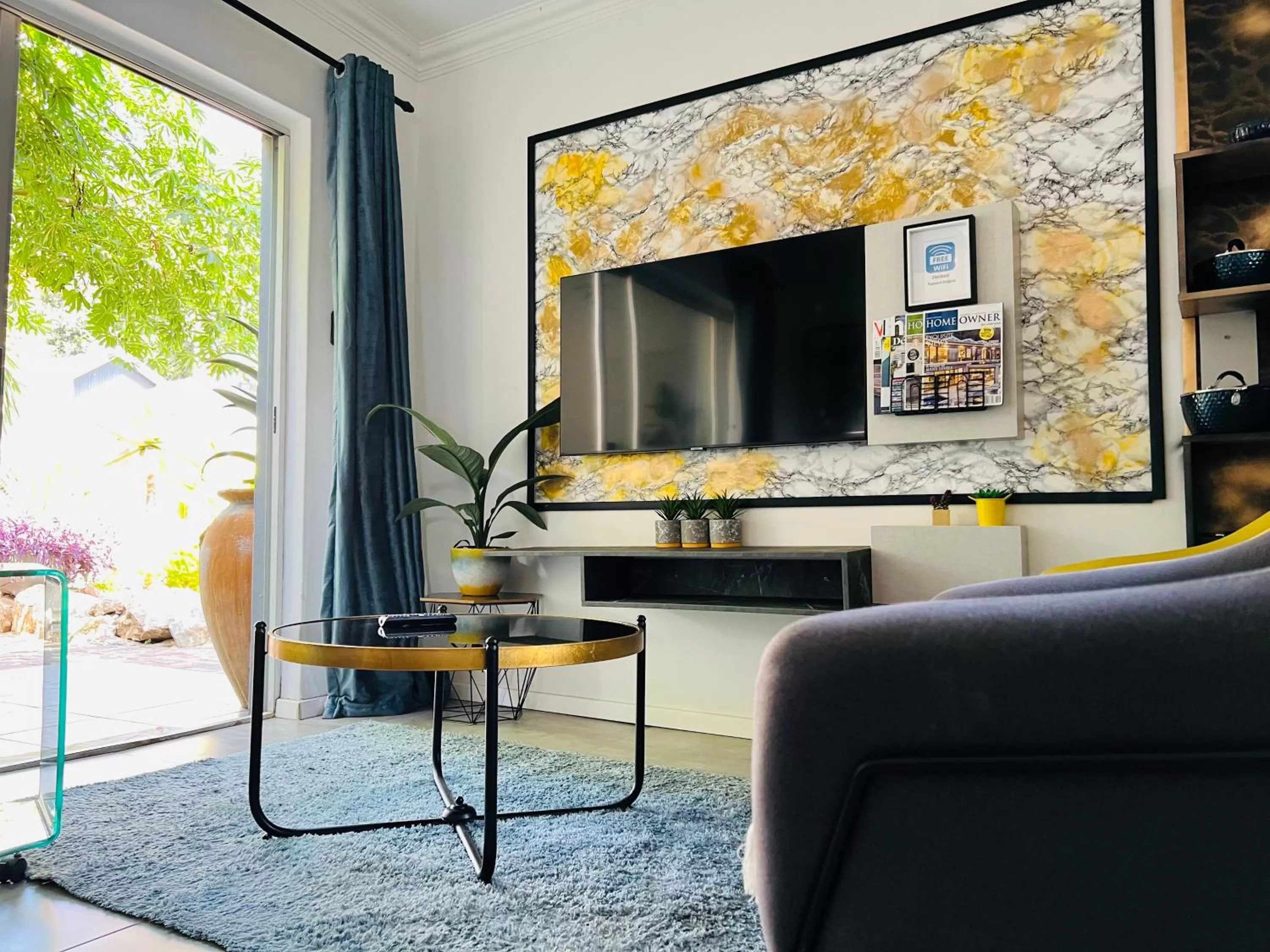 TV/Entertainment Center in 24 On Basil Inventive suites