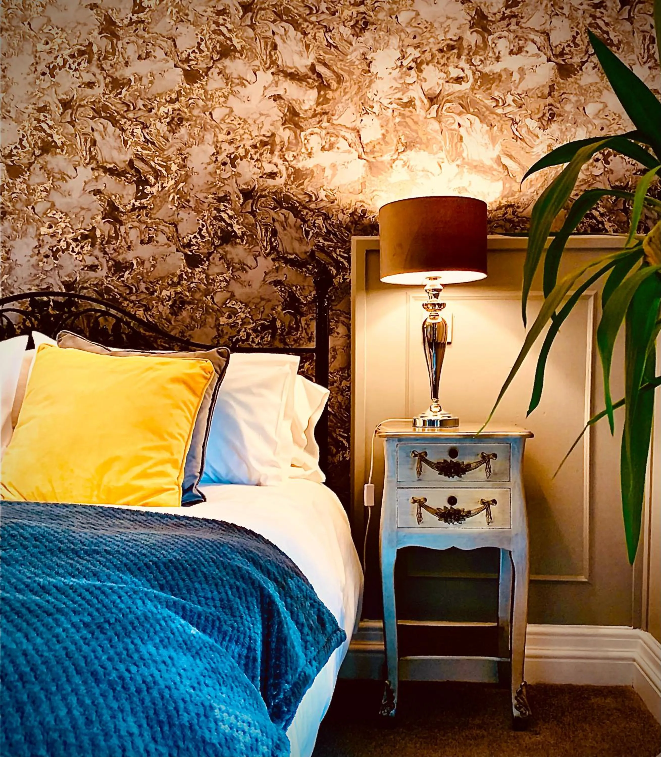 Bed in The Capon Tree Town House