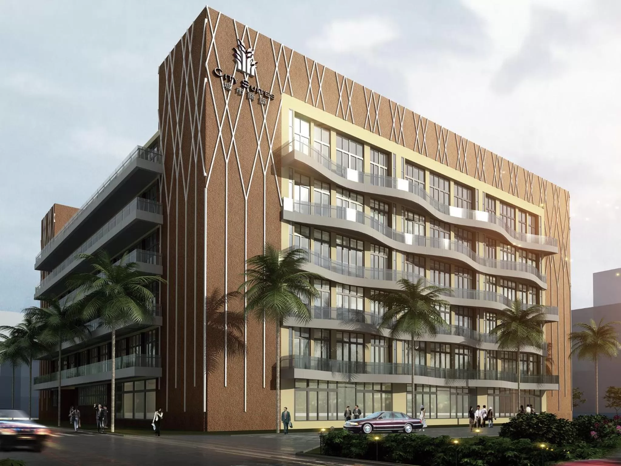 Facade/entrance in City Suites - Kaohsiung Chenai